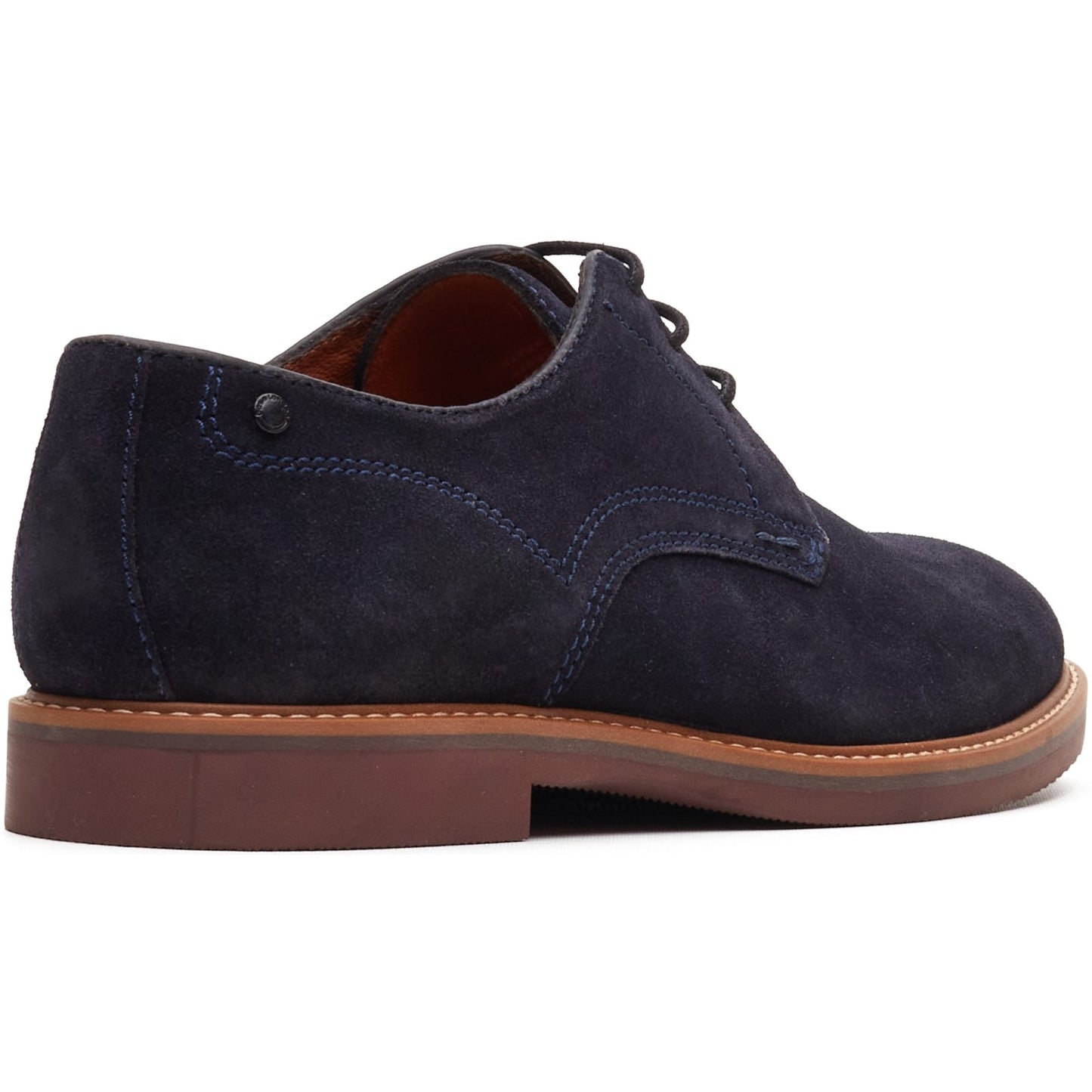 Base London STRAND Mens Derby Shoes Navy