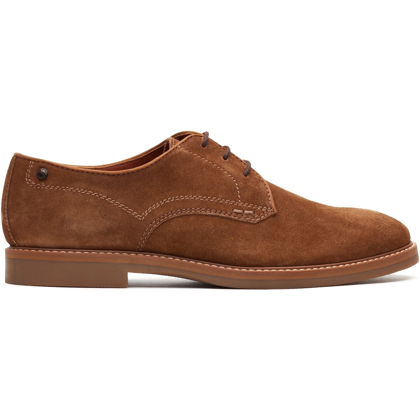 Base London STRAND Mens Derby Shoes Camel