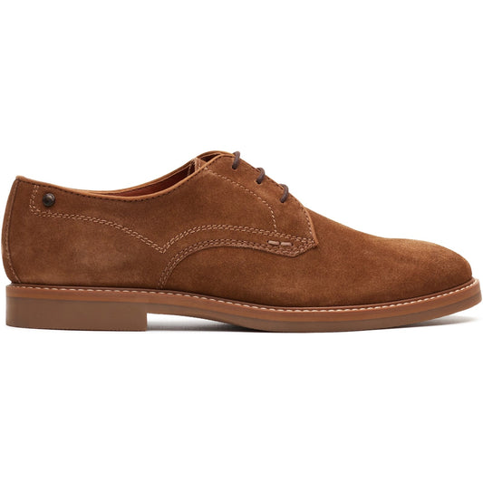 Base London STRAND Mens Derby Shoes Camel