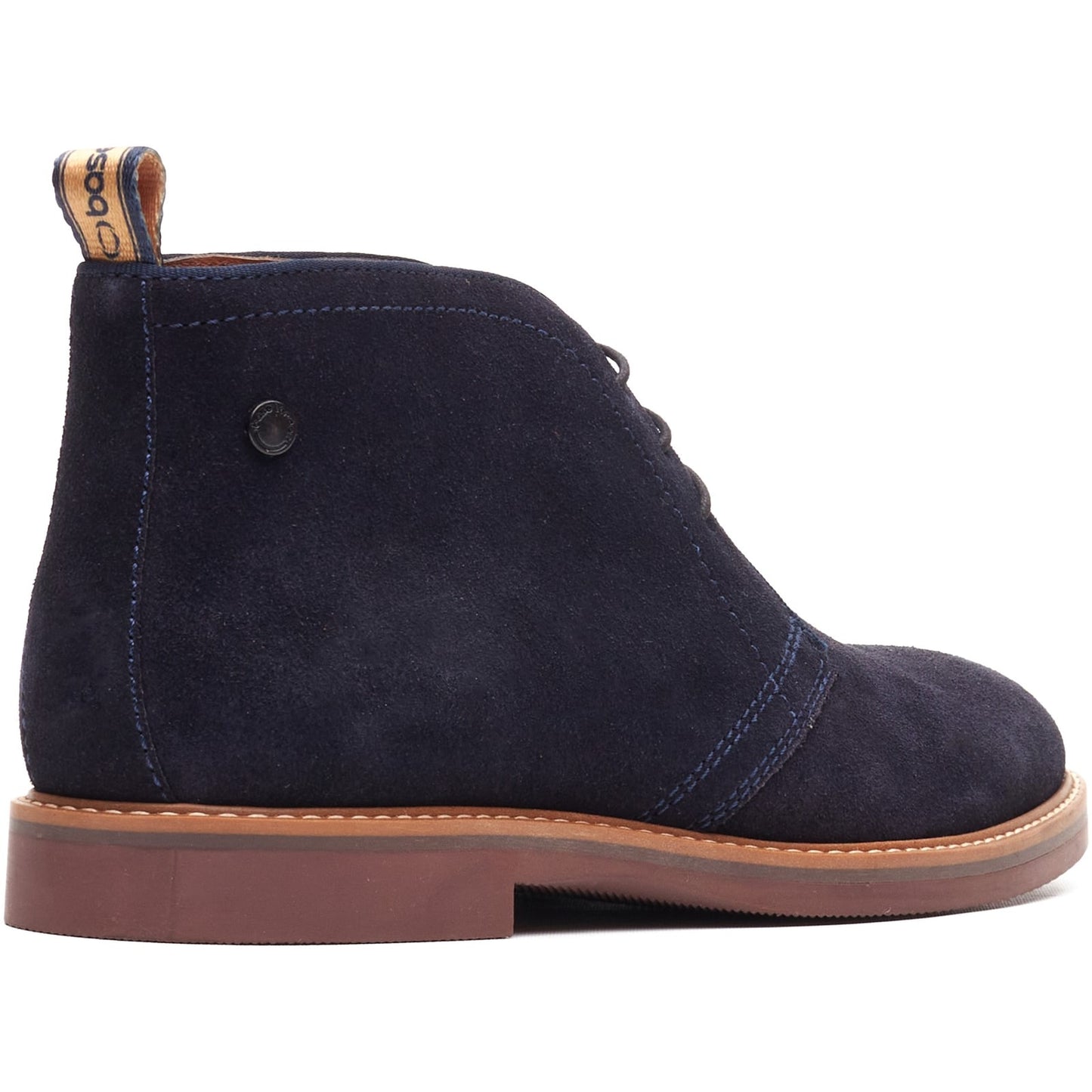 Base London CARLTON Mens Chukka Boots Navy