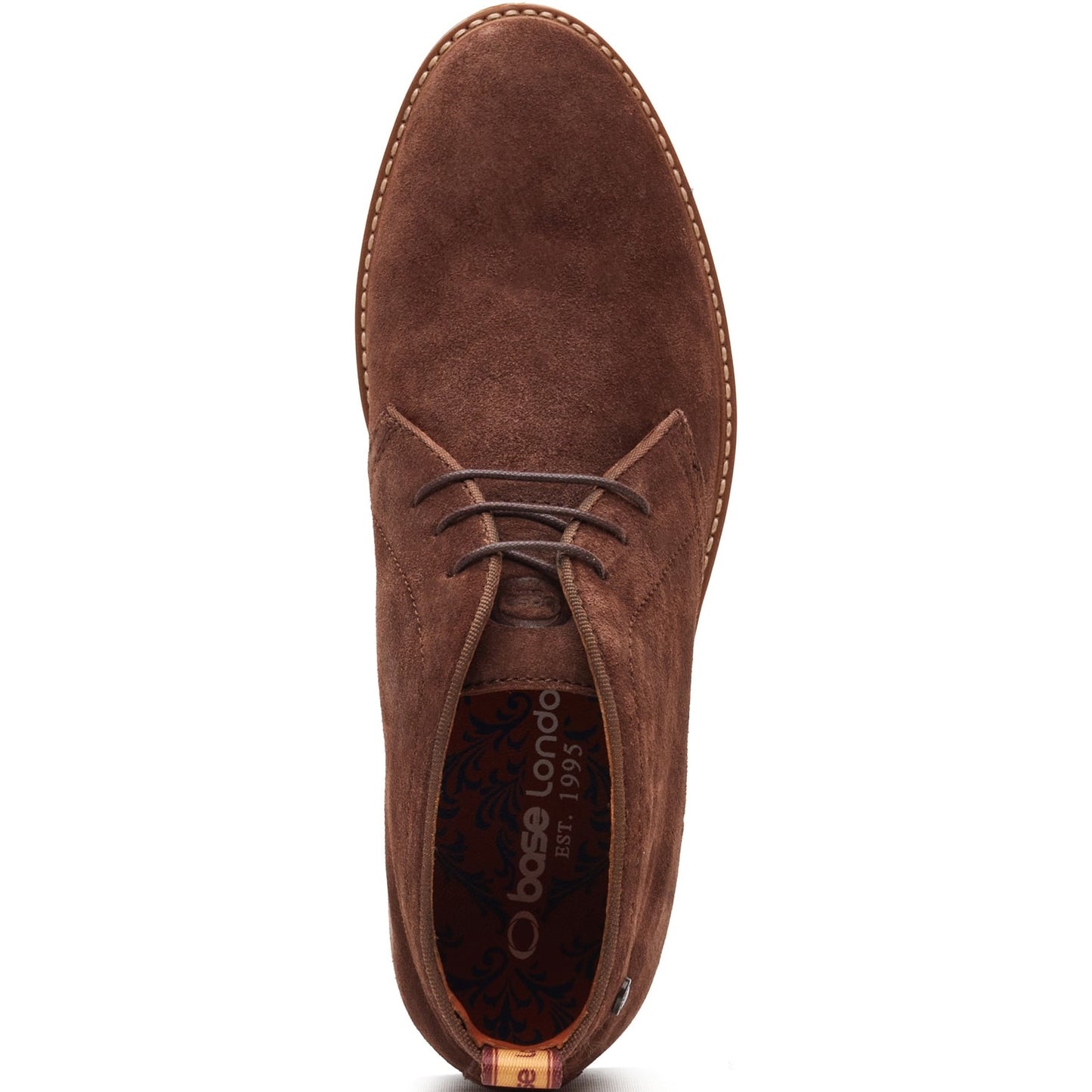 Base London CARLTON Mens Chukka Boots Brown