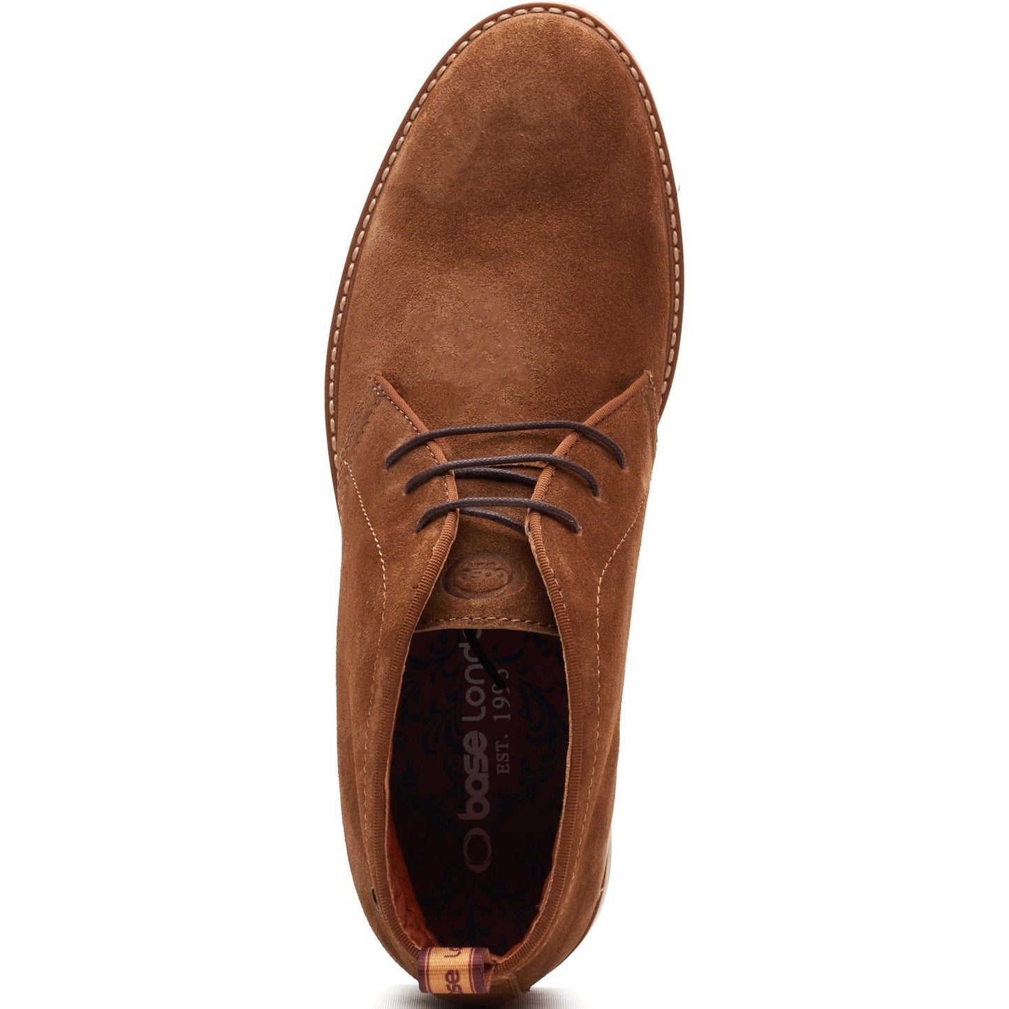 Base London CARLTON Mens Chukka Boots Camel