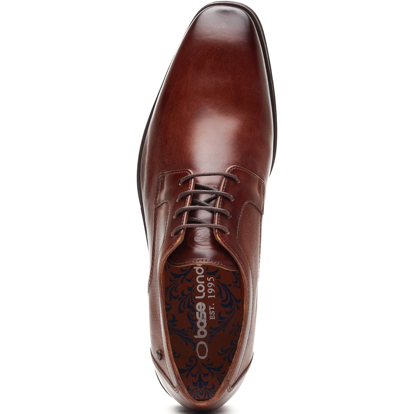 Base London DOME Mens Derby Shoes Tan