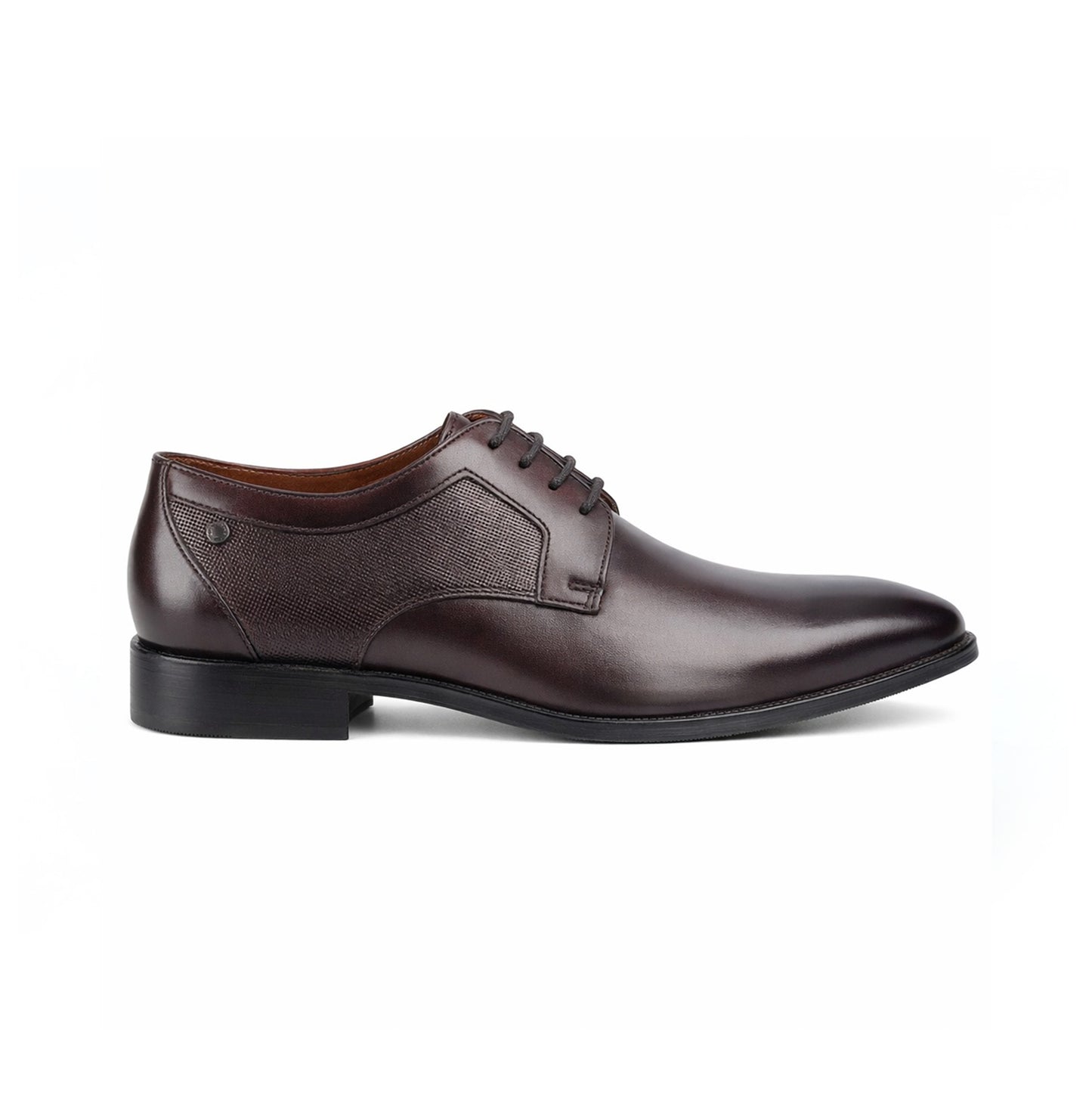 Base London DOME Mens Derby Shoes Brown
