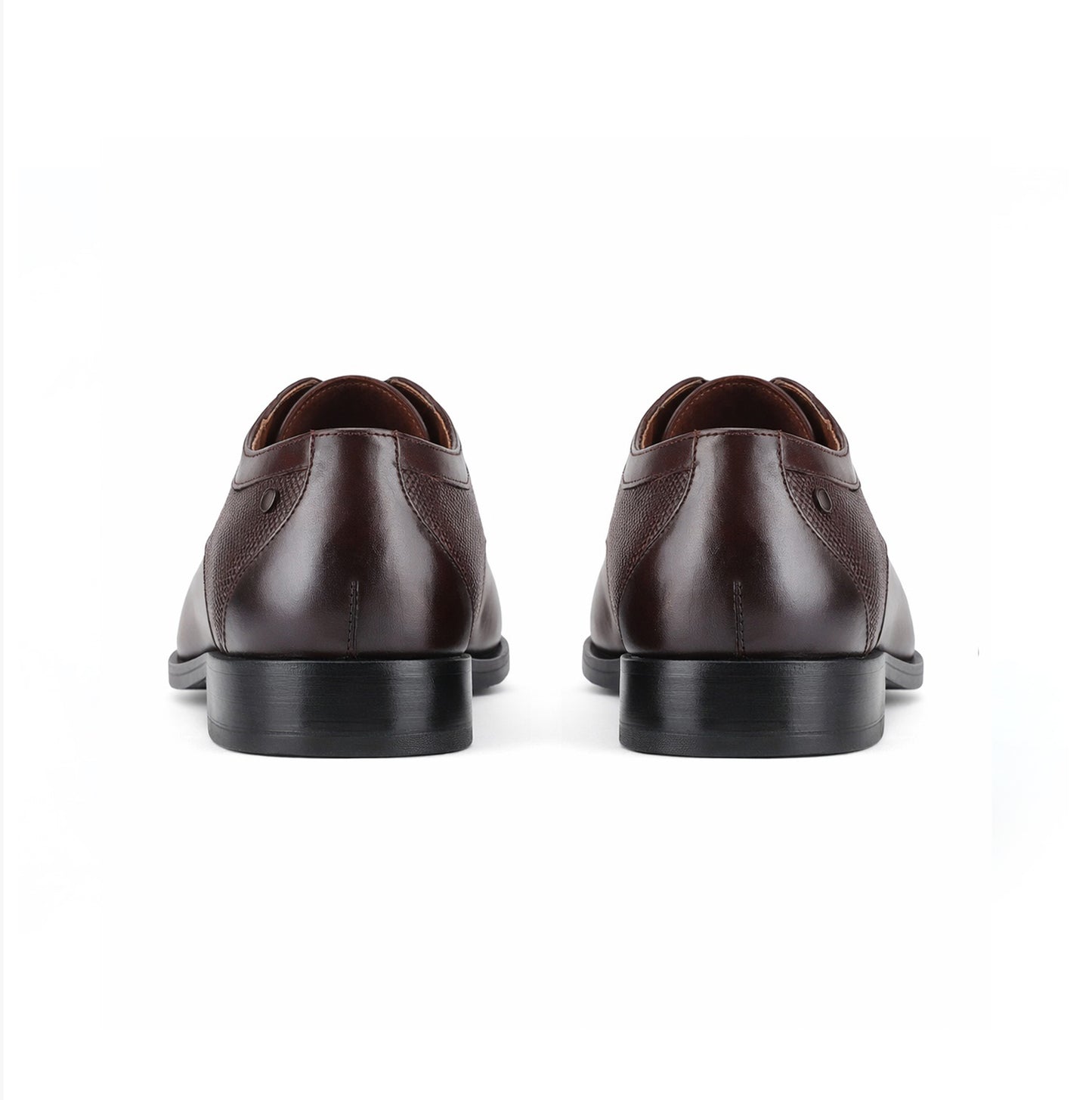 Base London DOME Mens Derby Shoes Brown