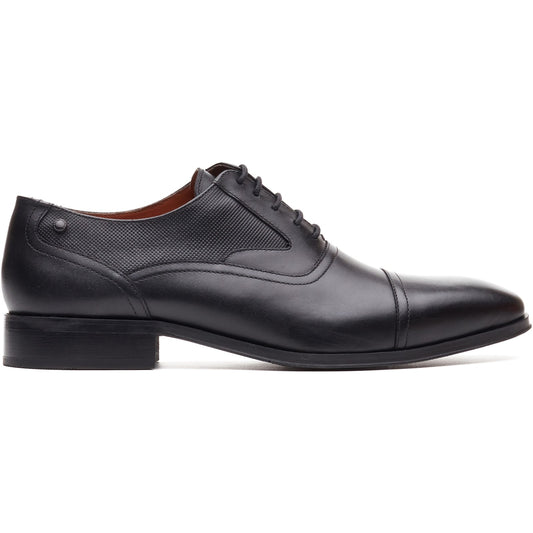 Base London PORTICO Mens Oxford Shoes Black