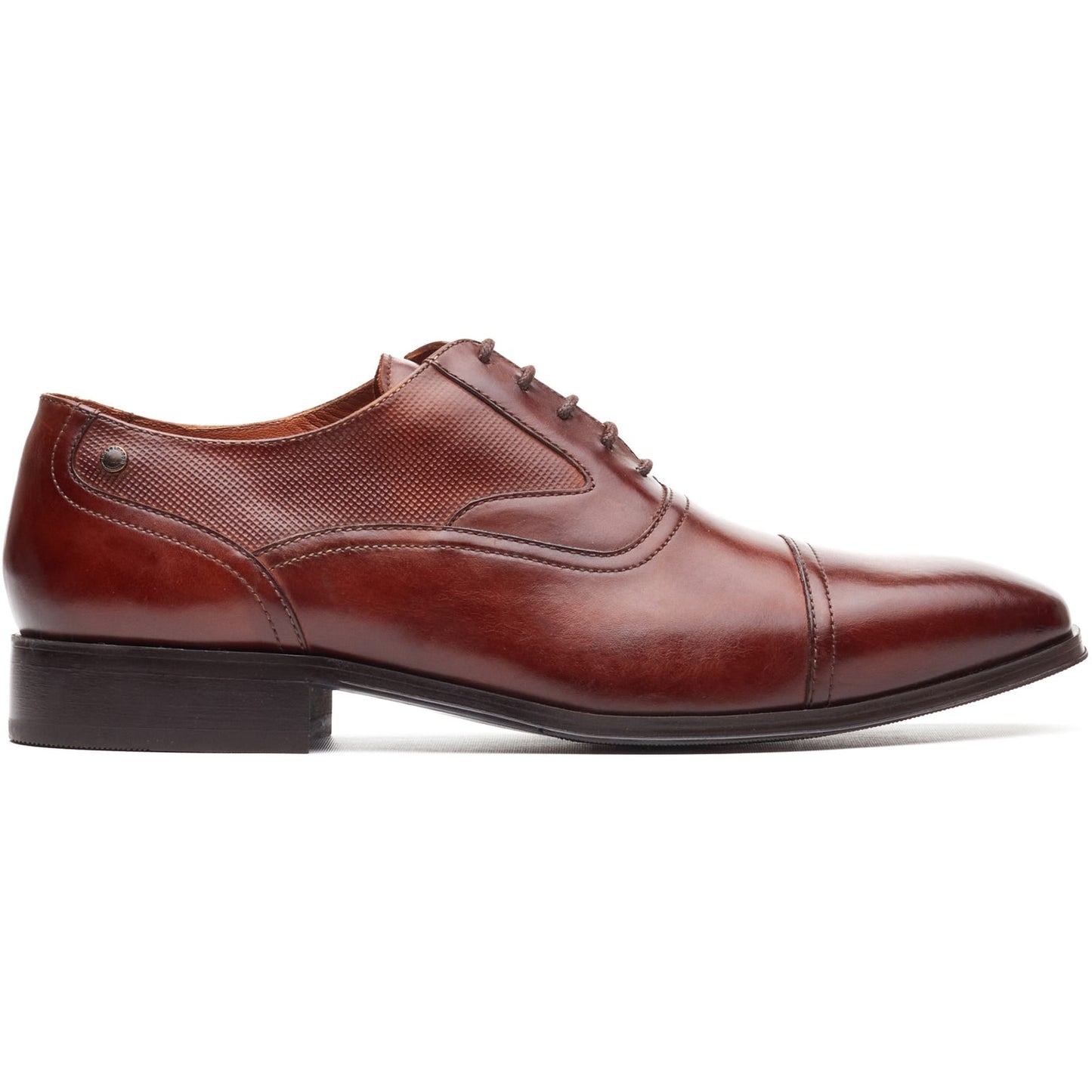 Base London PORTICO Mens Oxford Shoes Tan