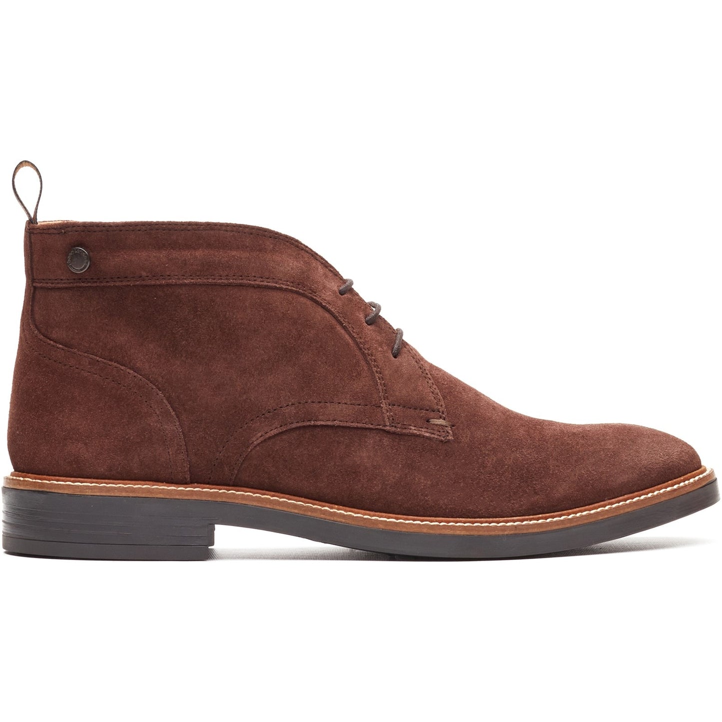 Base London LINCOLN Mens Chukka Boots Brown