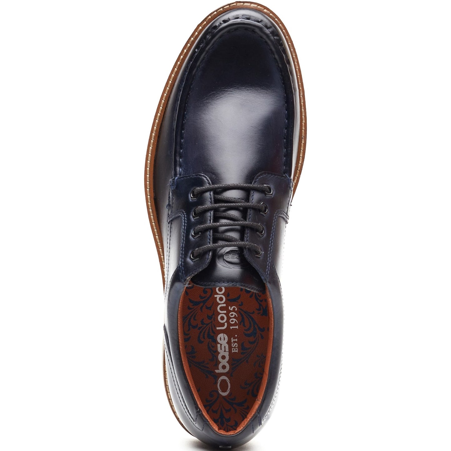 Base London LANGDON Mens Casual Shoes Navy