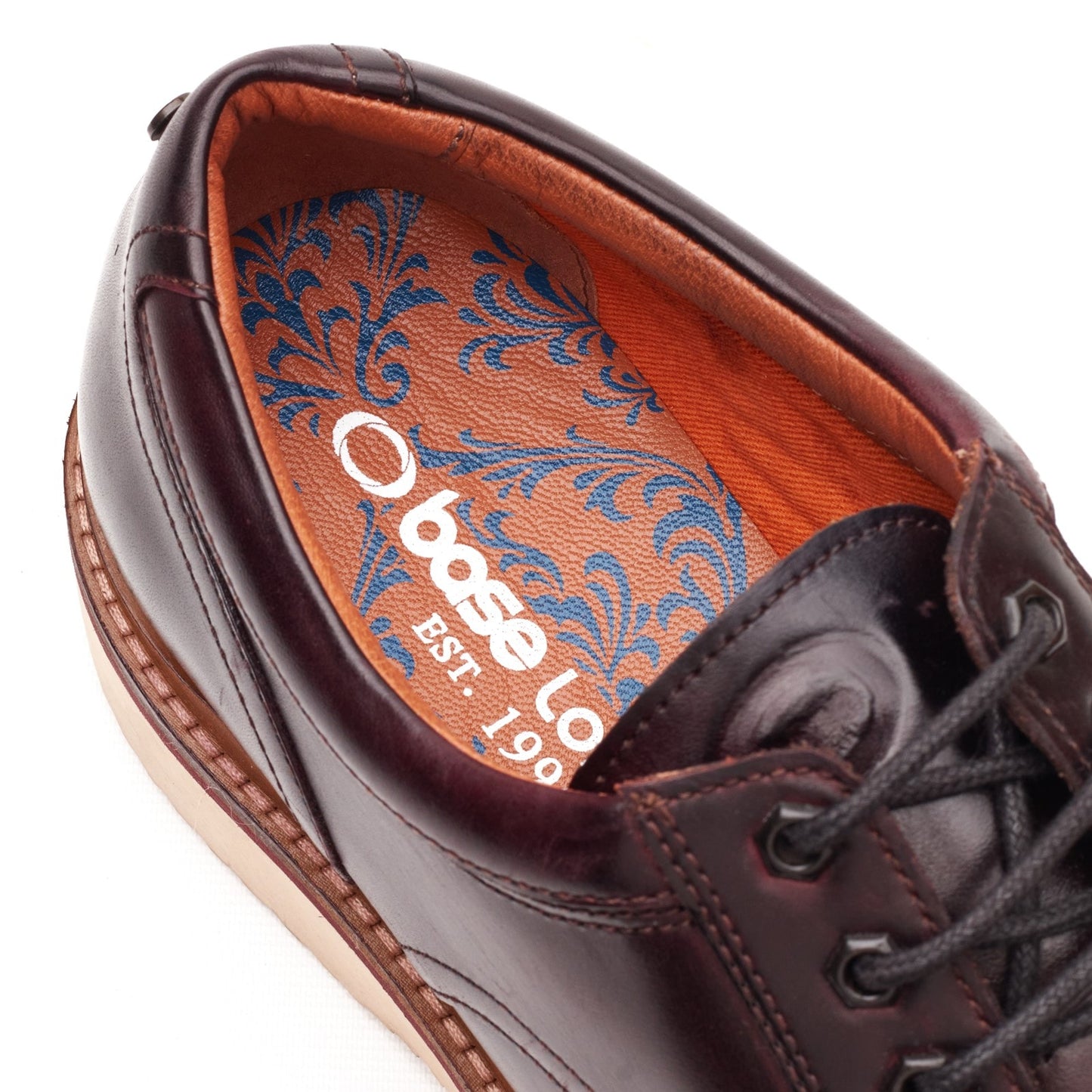 Base London LANGDON Mens Casual Shoes Brown