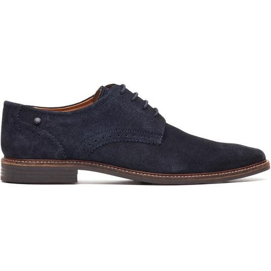 Base London ETON Mens Derby Shoes Navy