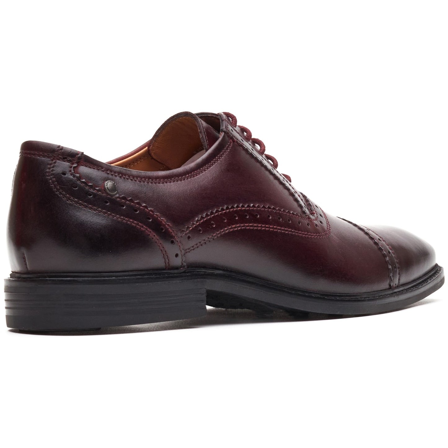 Base London ASCOT Mens Oxford Shoes Wine