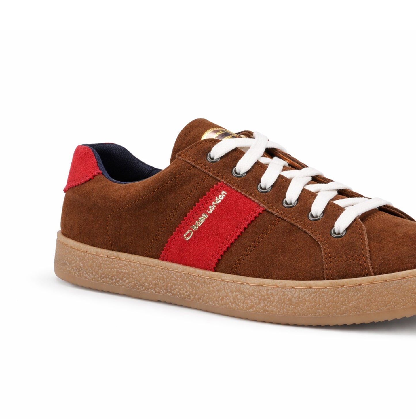 Base London HOPPER Mens Casual Trainers Brown