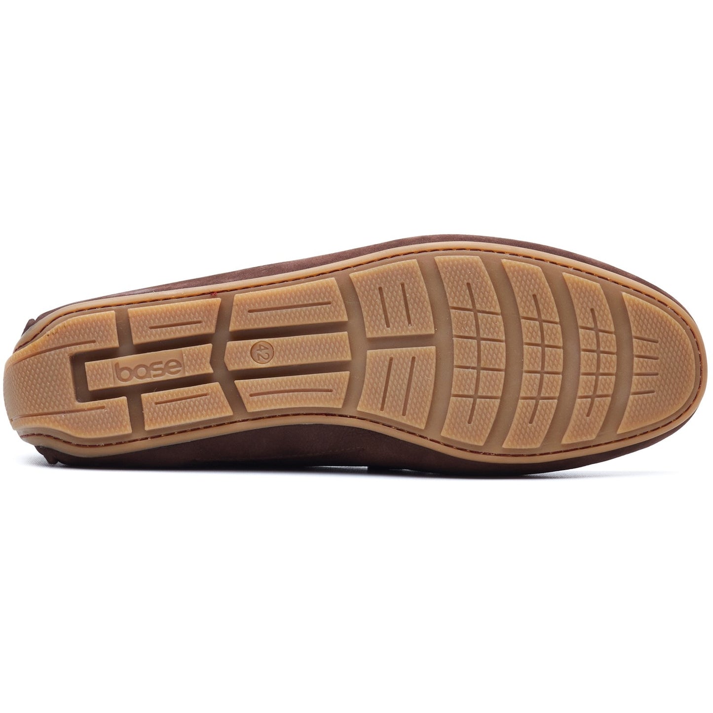 Base London MOSS Mens Moccasins Brown