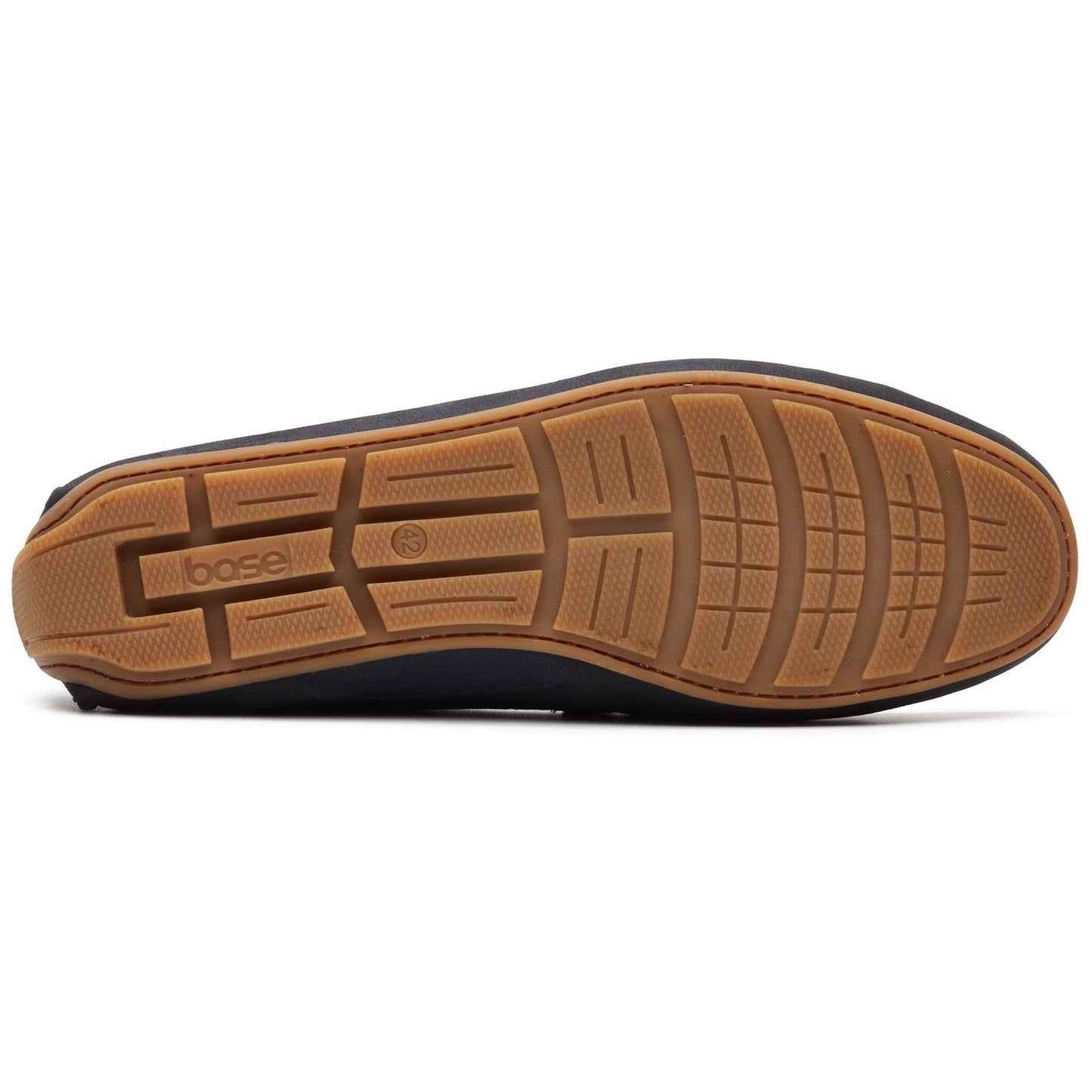Base London MOSS Mens Moccasins Navy
