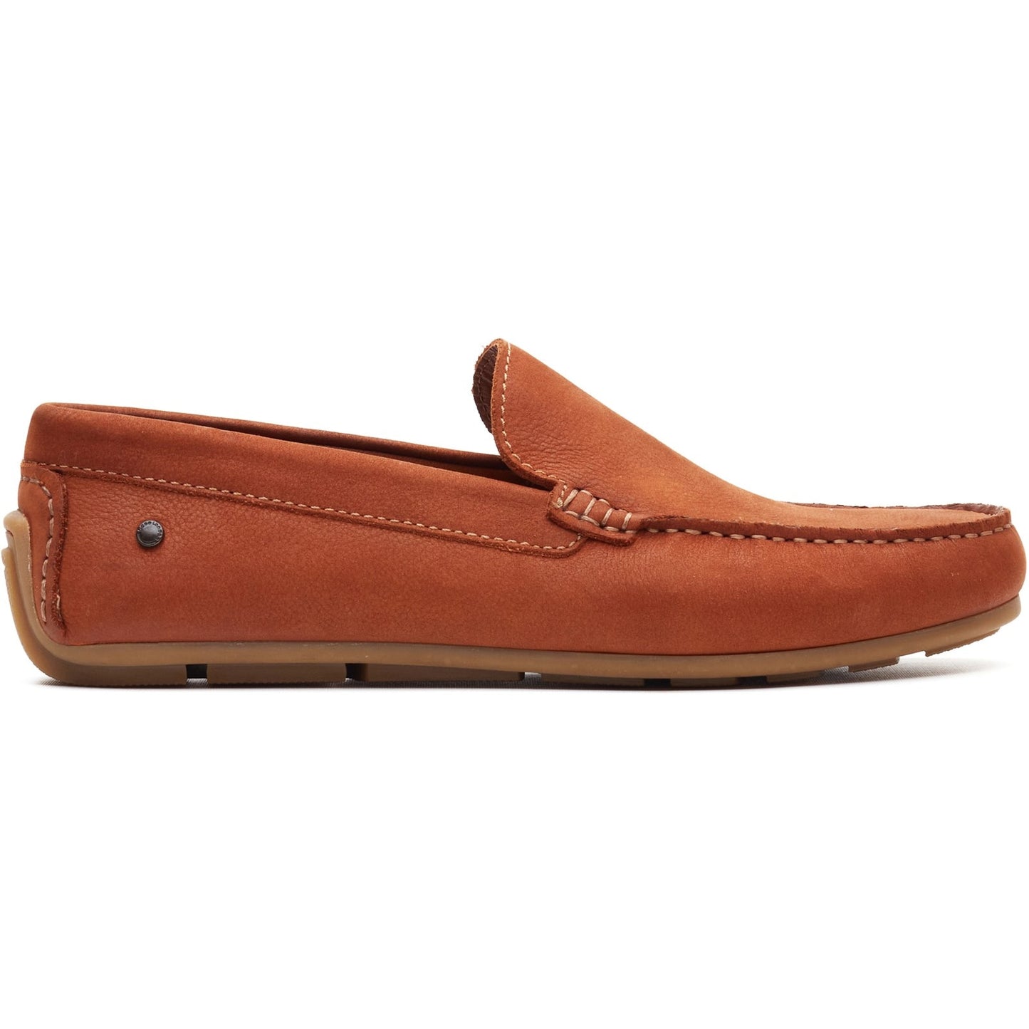 Base London MOSS Mens Moccasins Tan