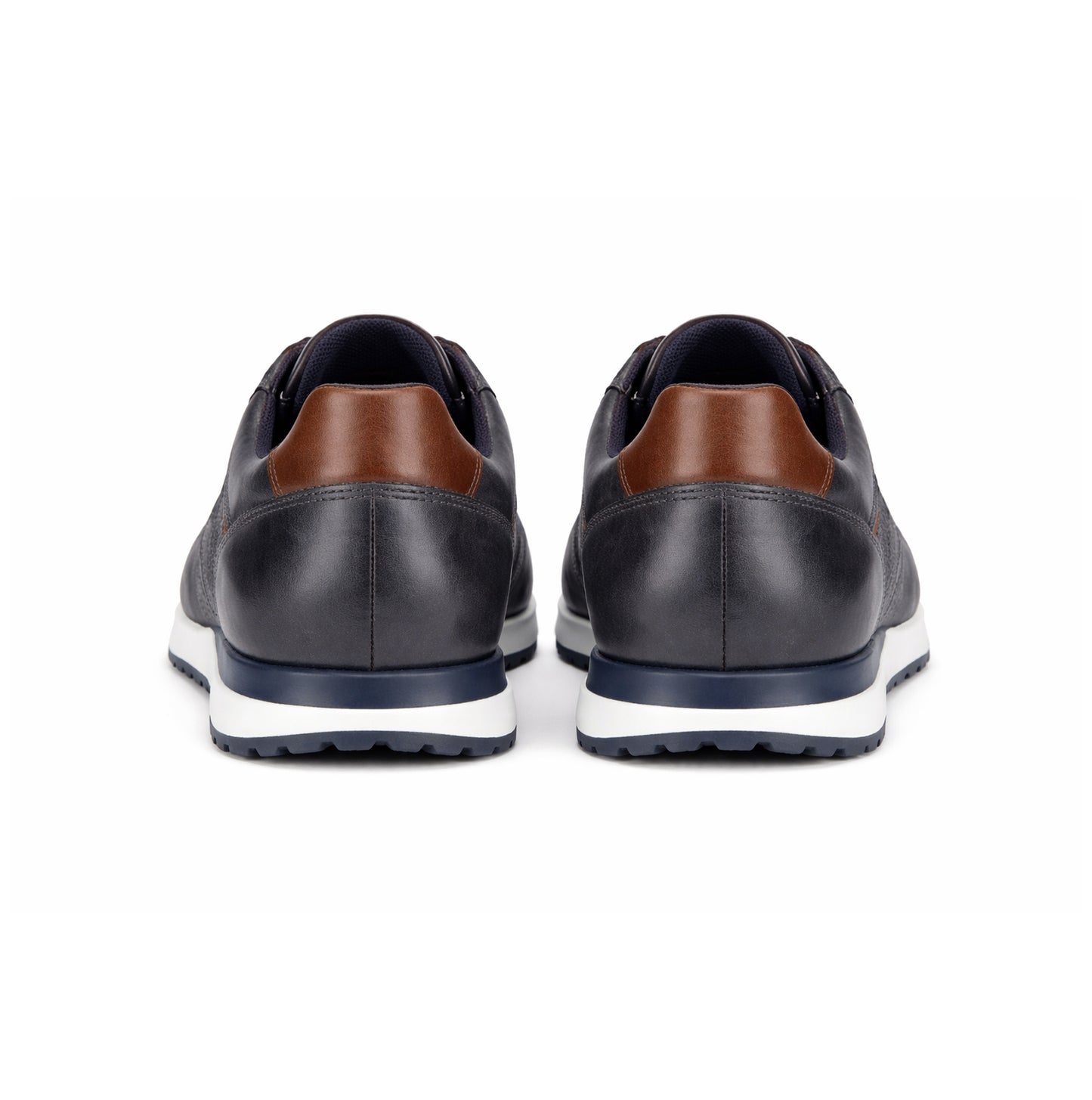 Base London LANCASTER Mens Casual Trainers Navy