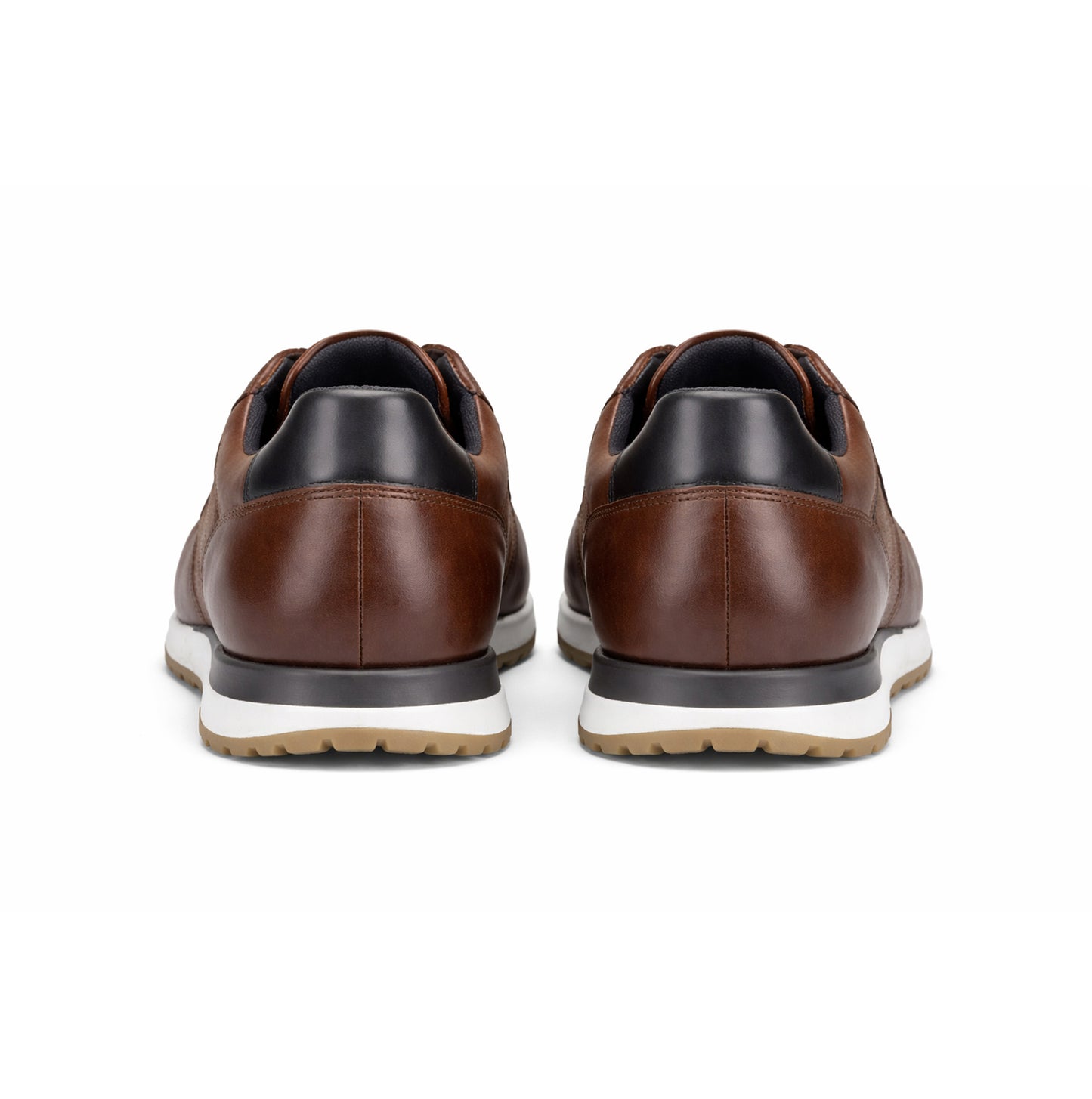 Base London LANCASTER Mens Casual Trainers Brown