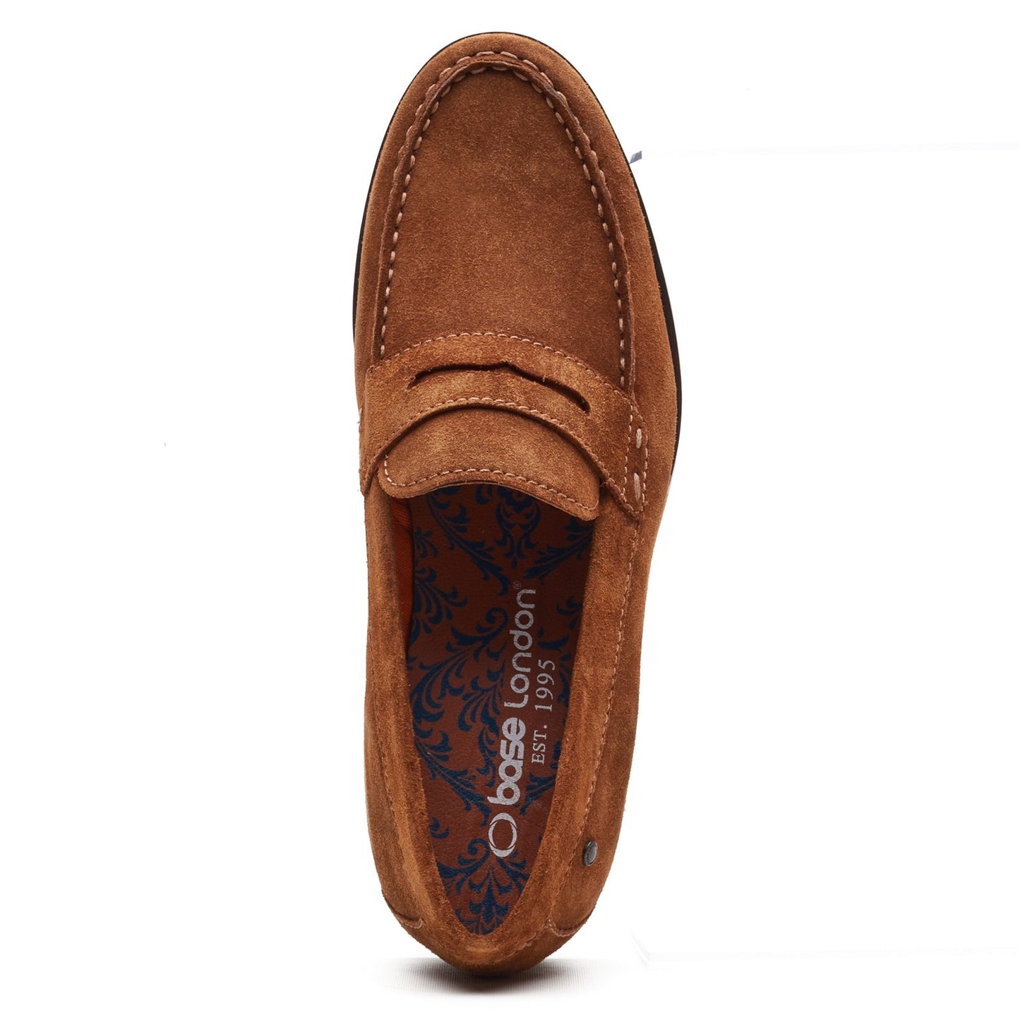 Base London SLATE Mens Loafer Shoes Camel
