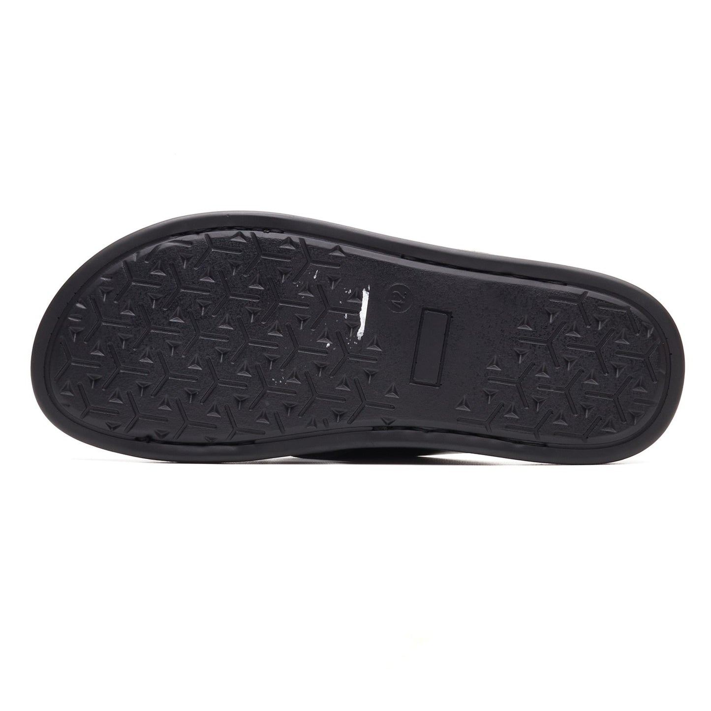 Base London DRIFT Mens Cross Strap Sandals Black