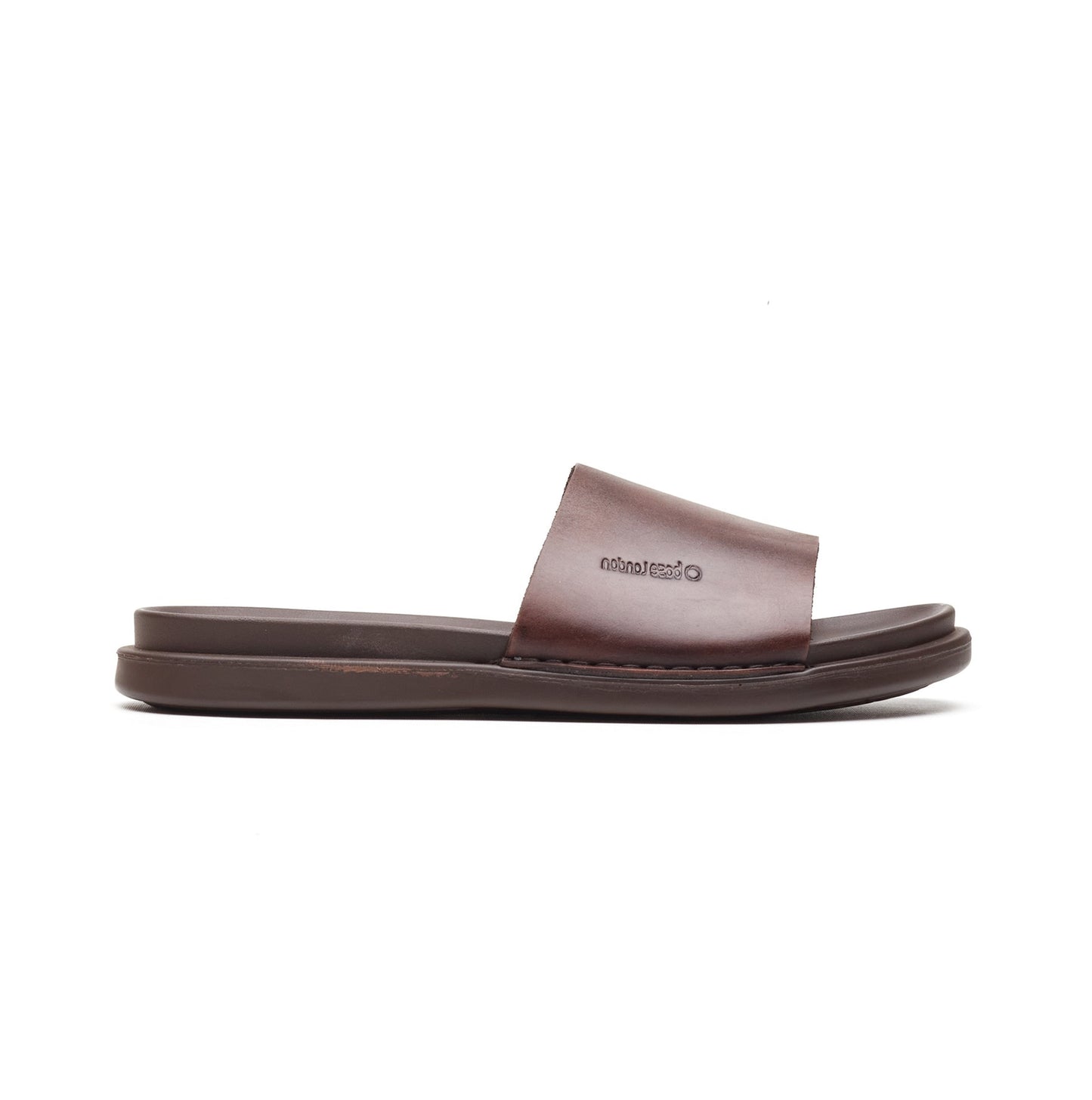 Base London ALBANY Mens Sliders Brown