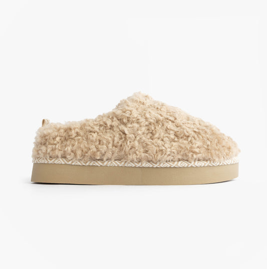 Bedroom Athletics ALICIA Womens Mule Slippers Biscuit