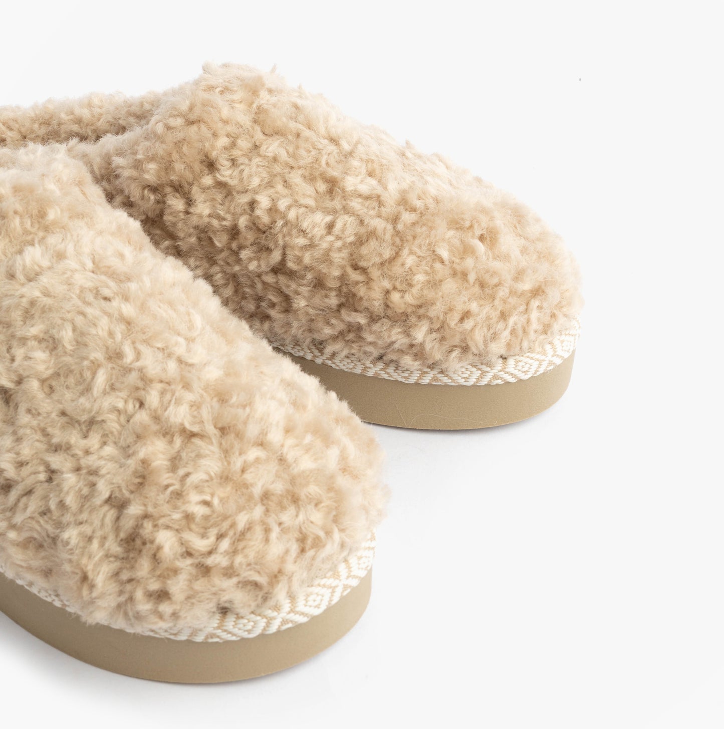 Bedroom Athletics ALICIA Womens Mule Slippers Biscuit