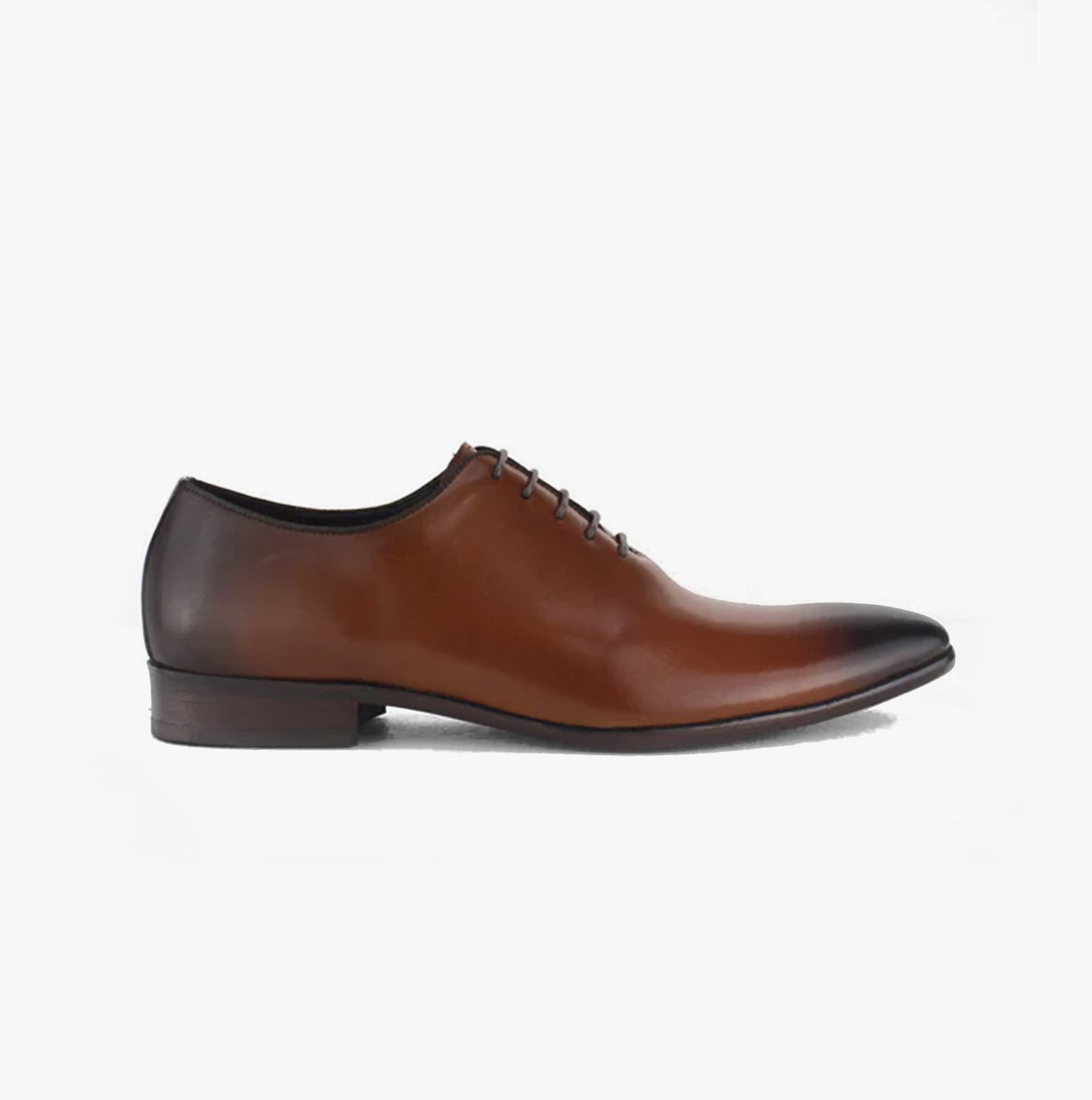 Blakeseys MASHAM Mens Leather Plain Toe Oxford Shoes Tan