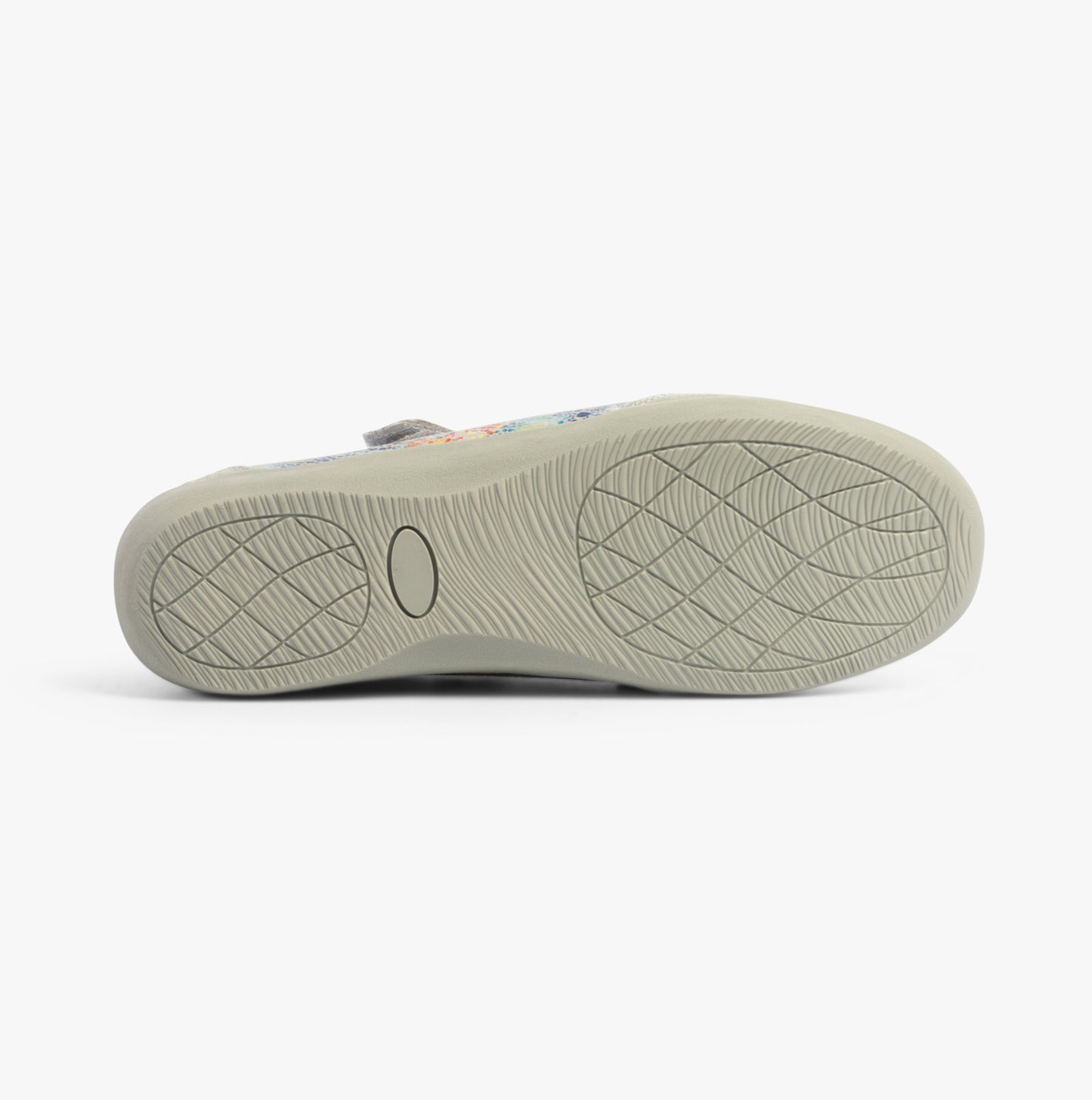 Boulevard L388F Womens Leather Mary Jane Shoes Grey