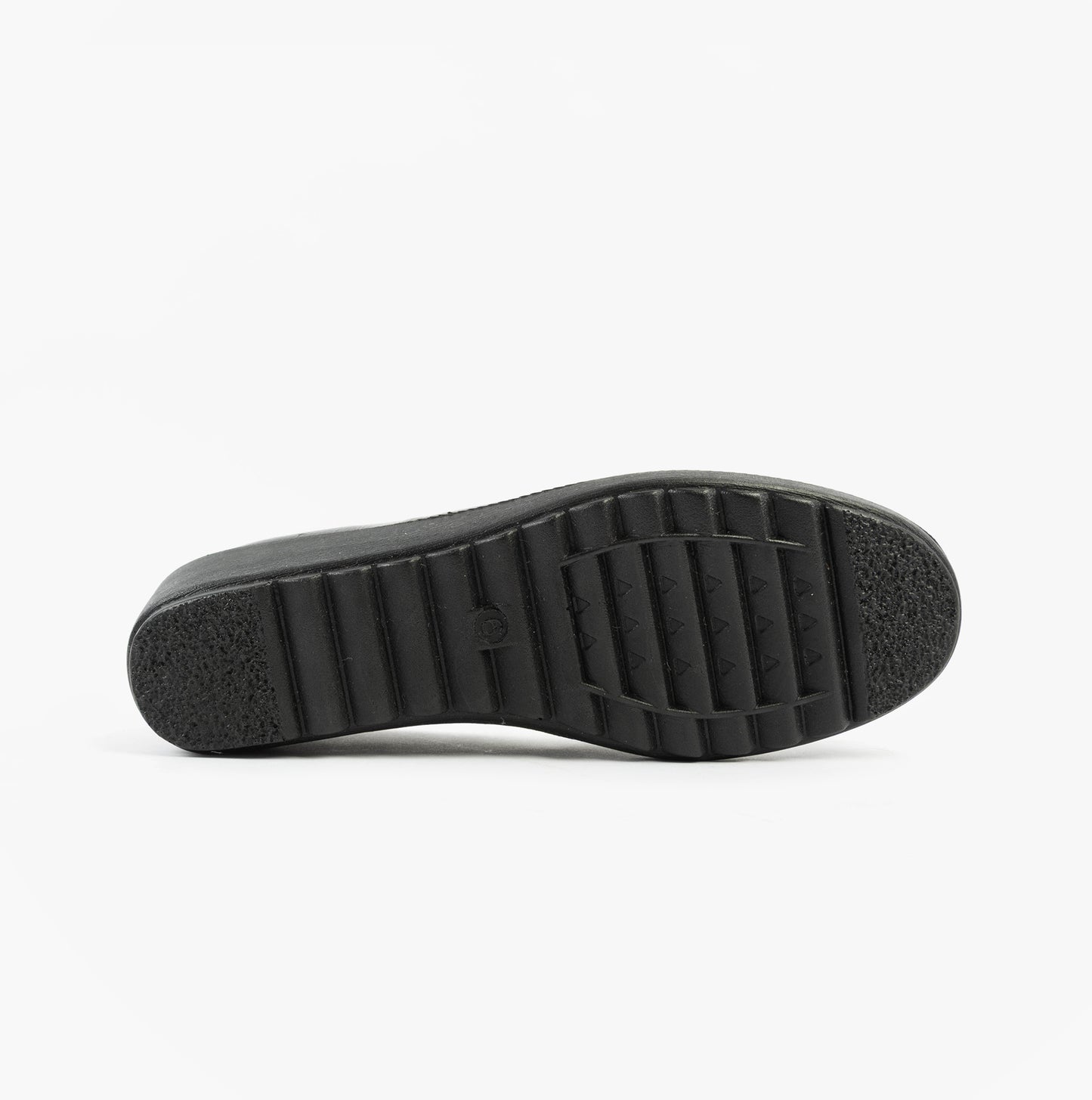 Boulevard L878AP Womens Patent Slip-On Loafers Black Patent