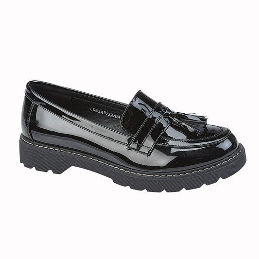 Ladies Loafers Black