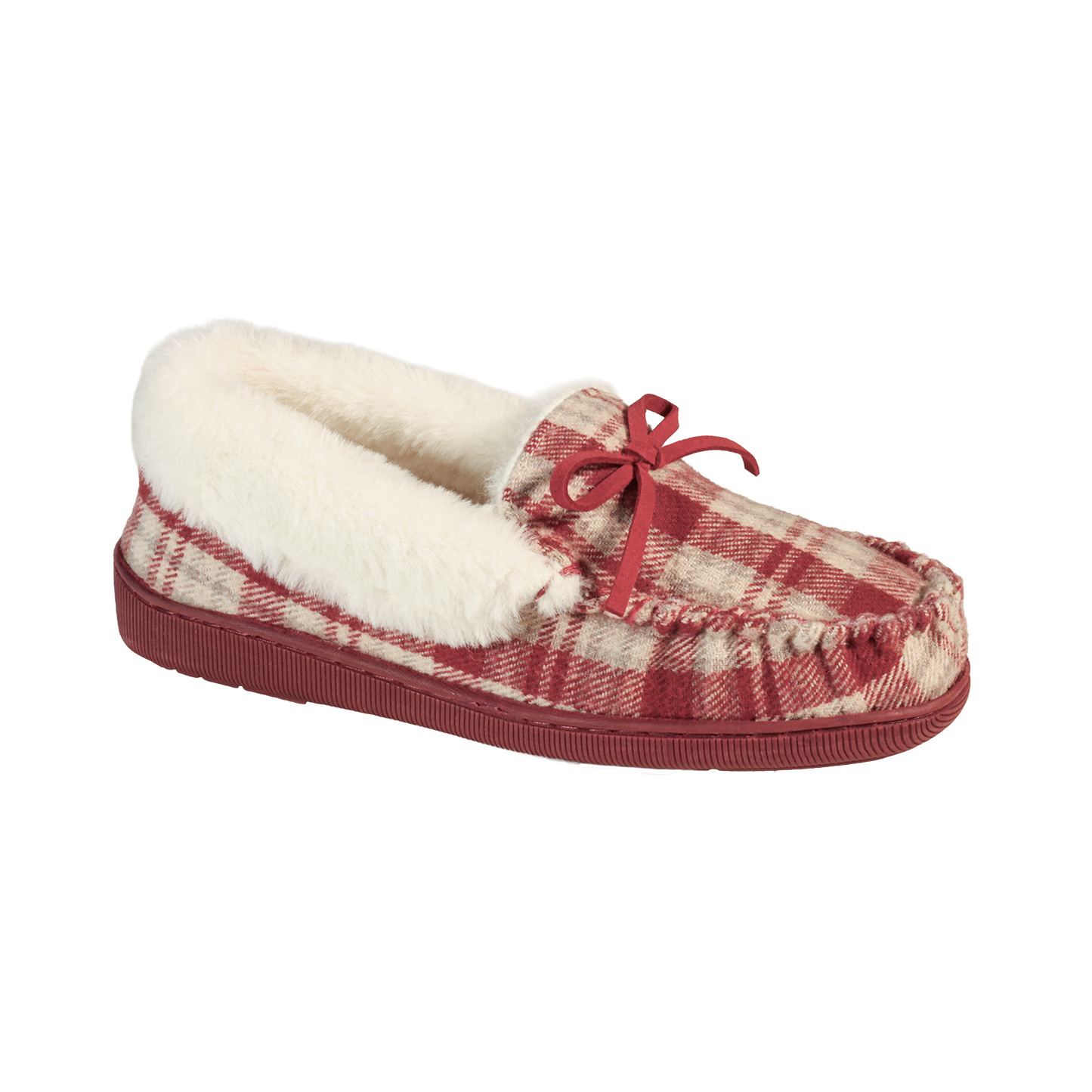 Jo & Joe CAITHNESS Womens Slipper Boots Red