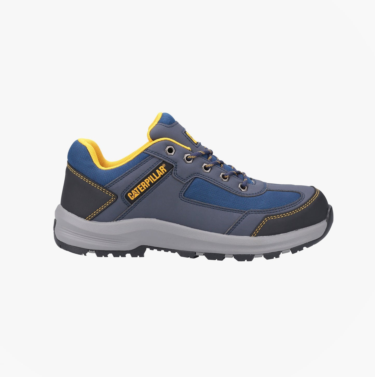 CAT ELMORE Mens Safety Trainers Trainers Navy