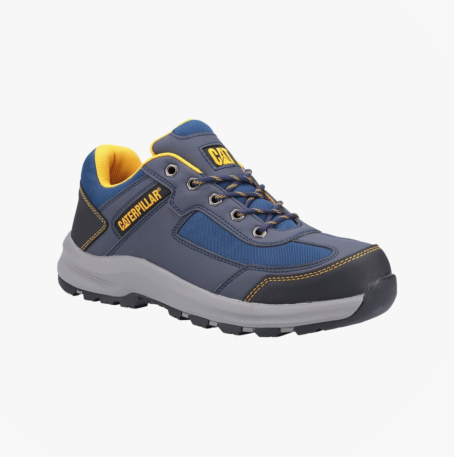 CAT ELMORE Mens Safety Trainers Trainers Navy