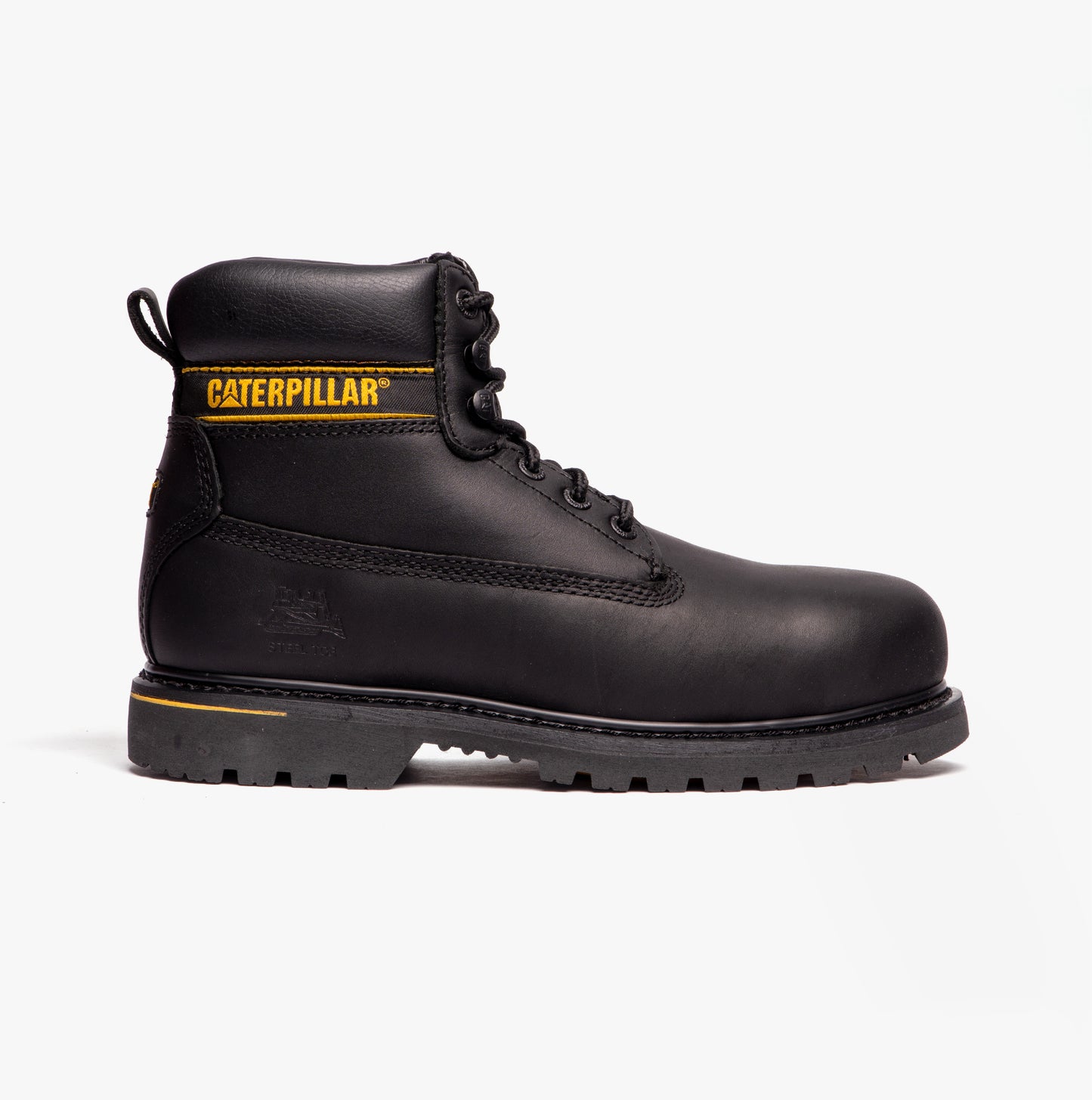 CAT HOLTON Mens Safety Boots Black