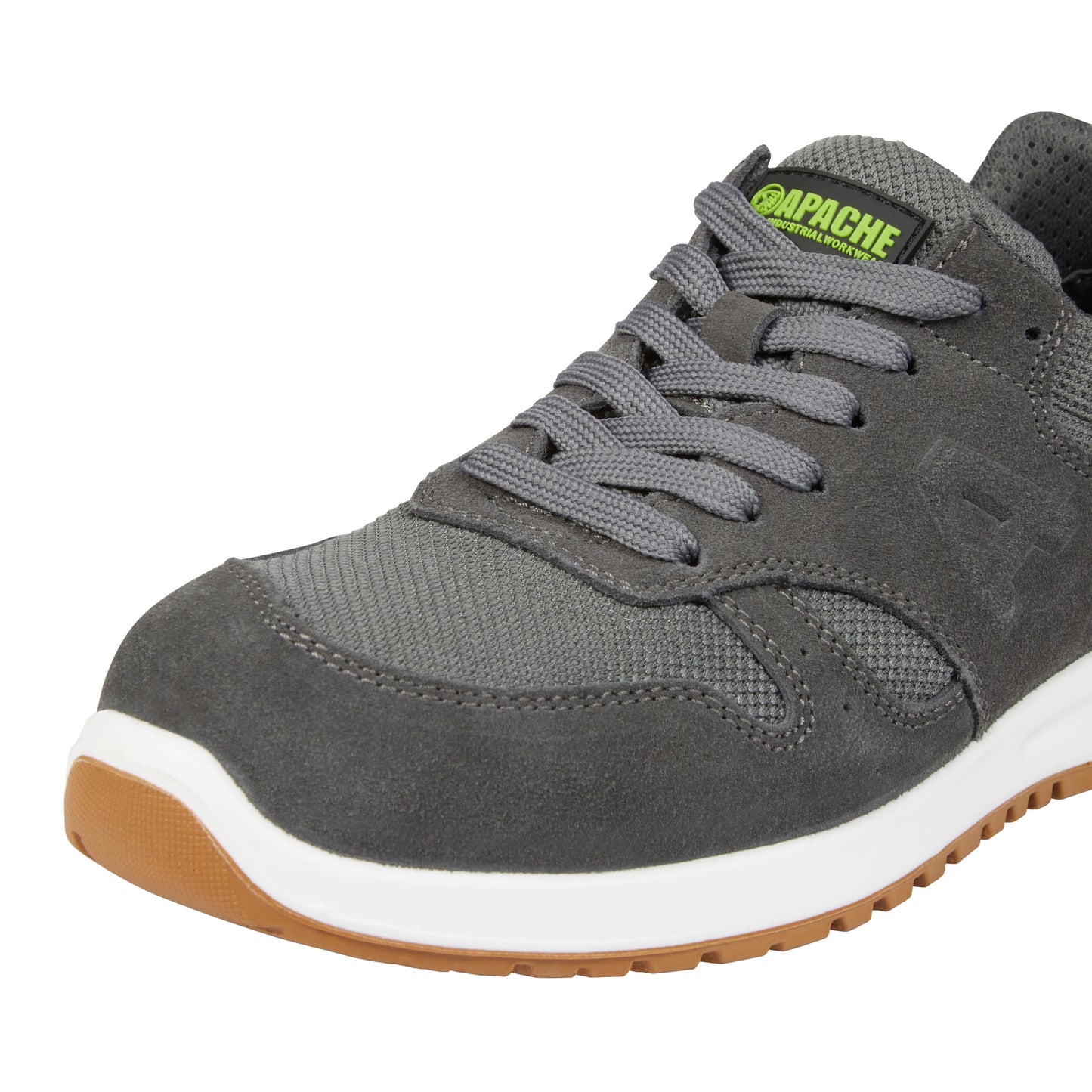 Apache WINNIPEG Mens Safety Trainers Charcoal Grey