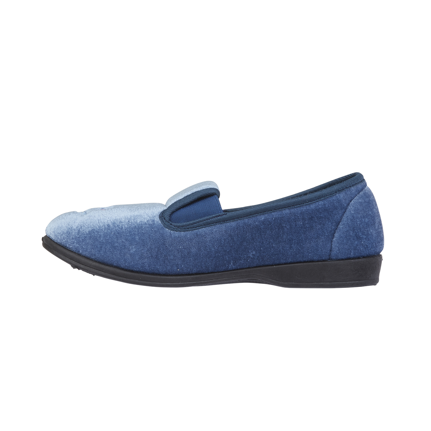 Jo & Joe CHERISH Womens Full Slippers Navy