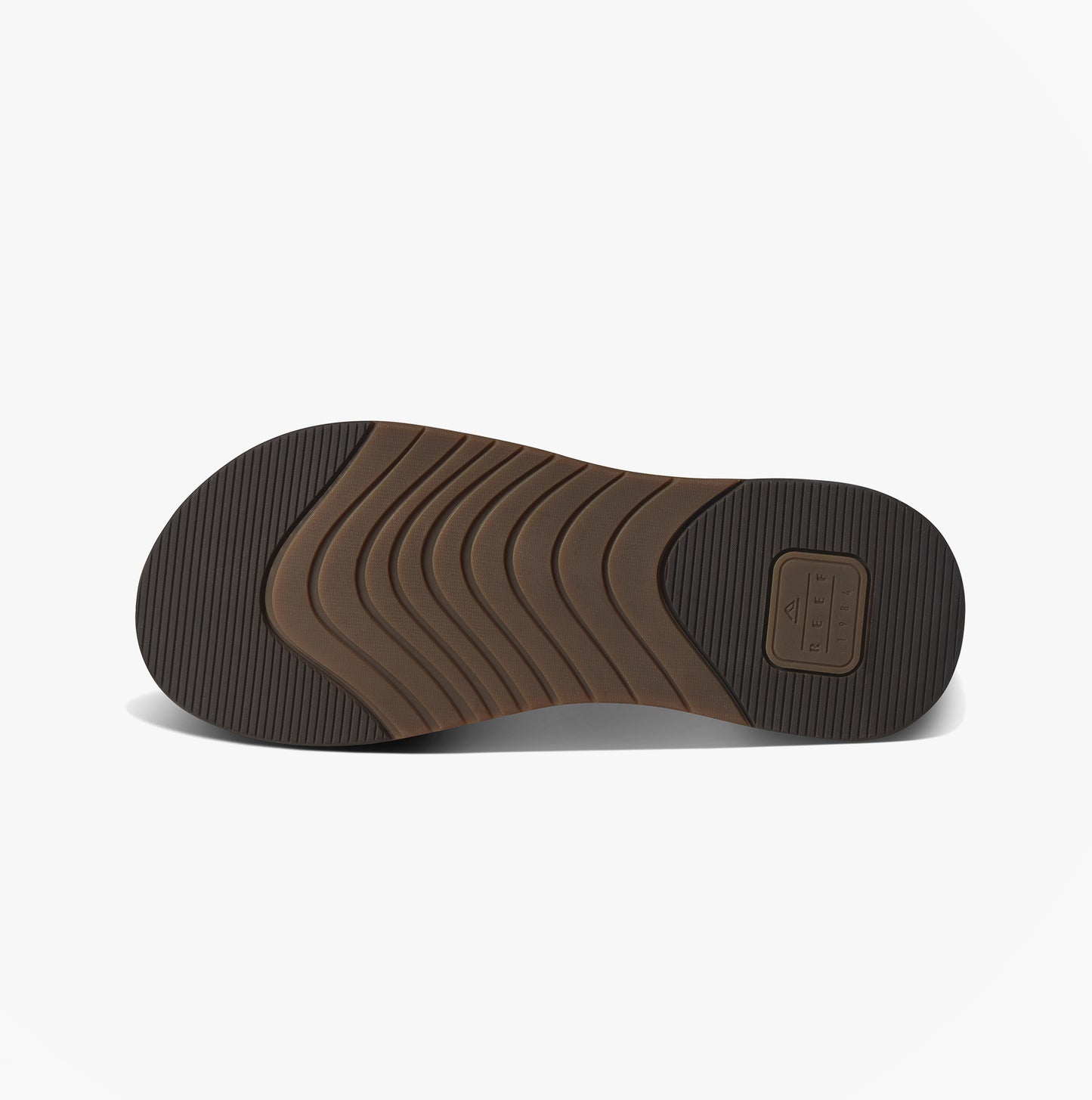 Reef CUSHION NORTE Mens Toe-Post Sandals Dark Brown