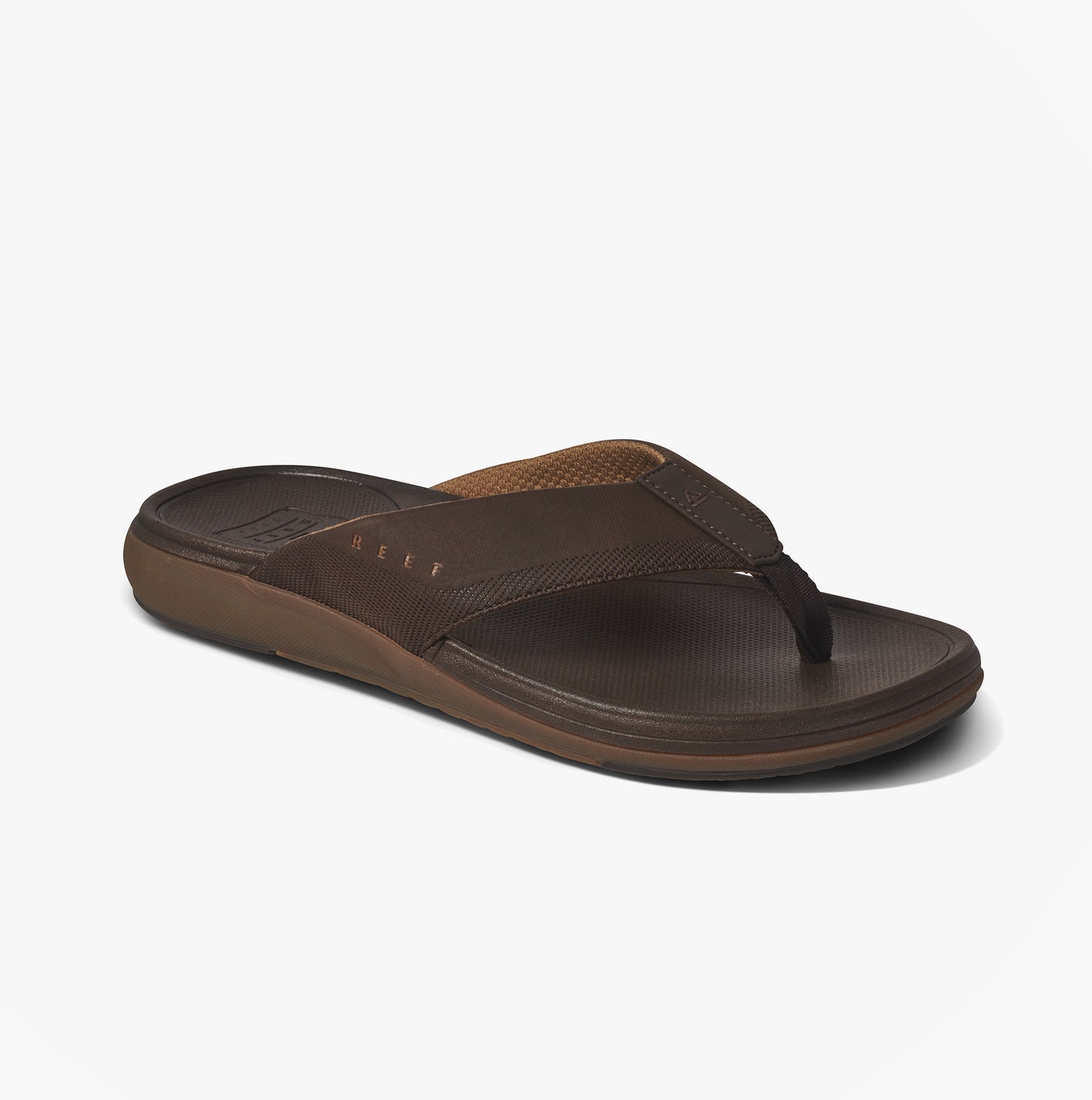 Reef CUSHION NORTE Mens Toe-Post Sandals Dark Brown