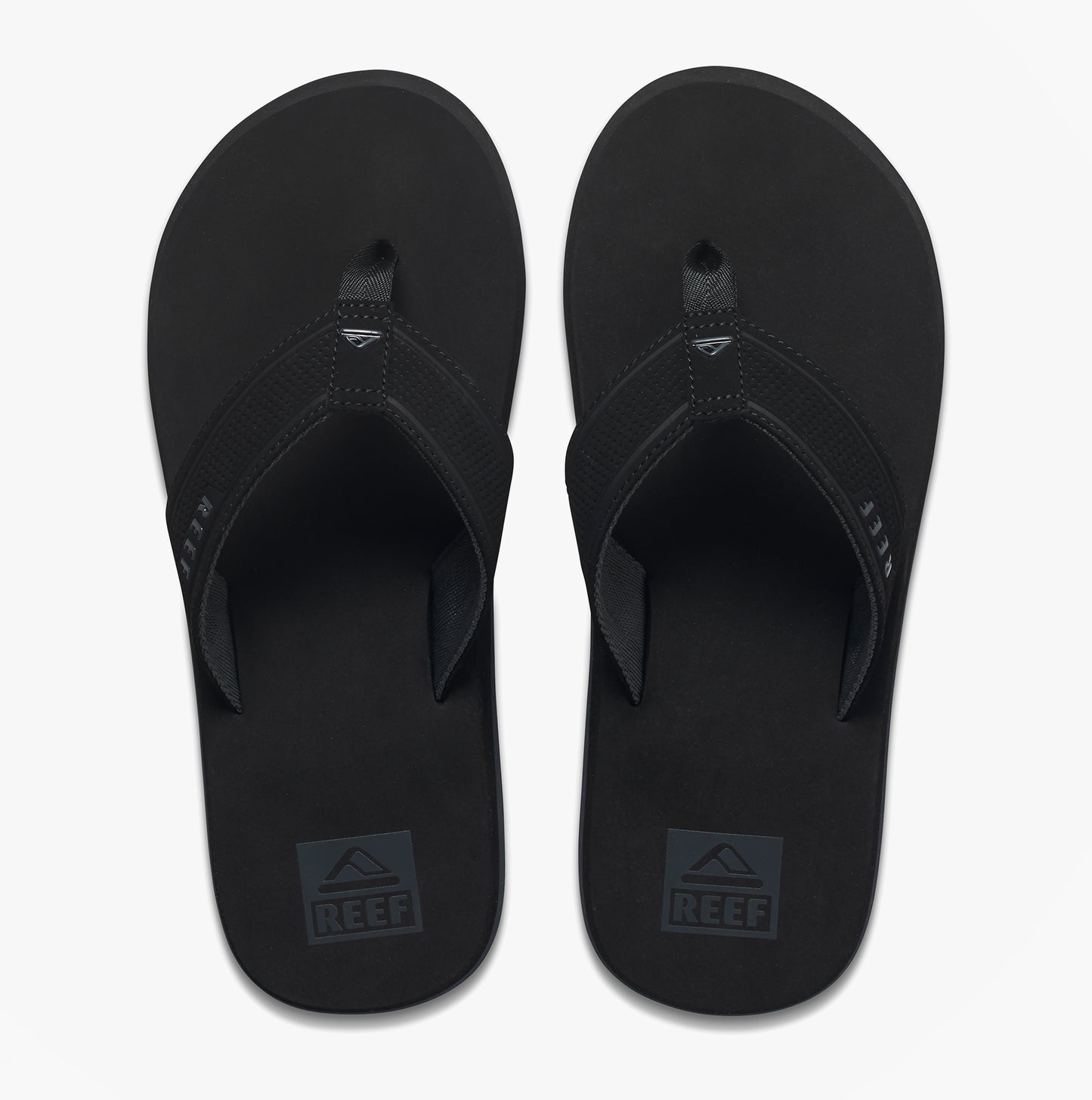 Reef THE LAYBACK Mens Toe-Post Sandals Black