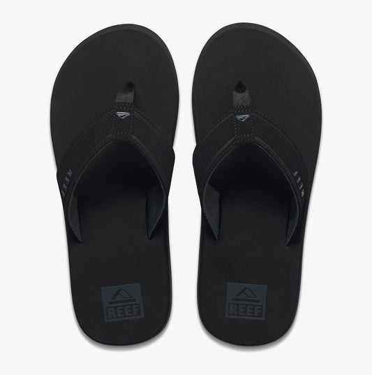 Reef THE LAYBACK Mens Toe-Post Sandals Black