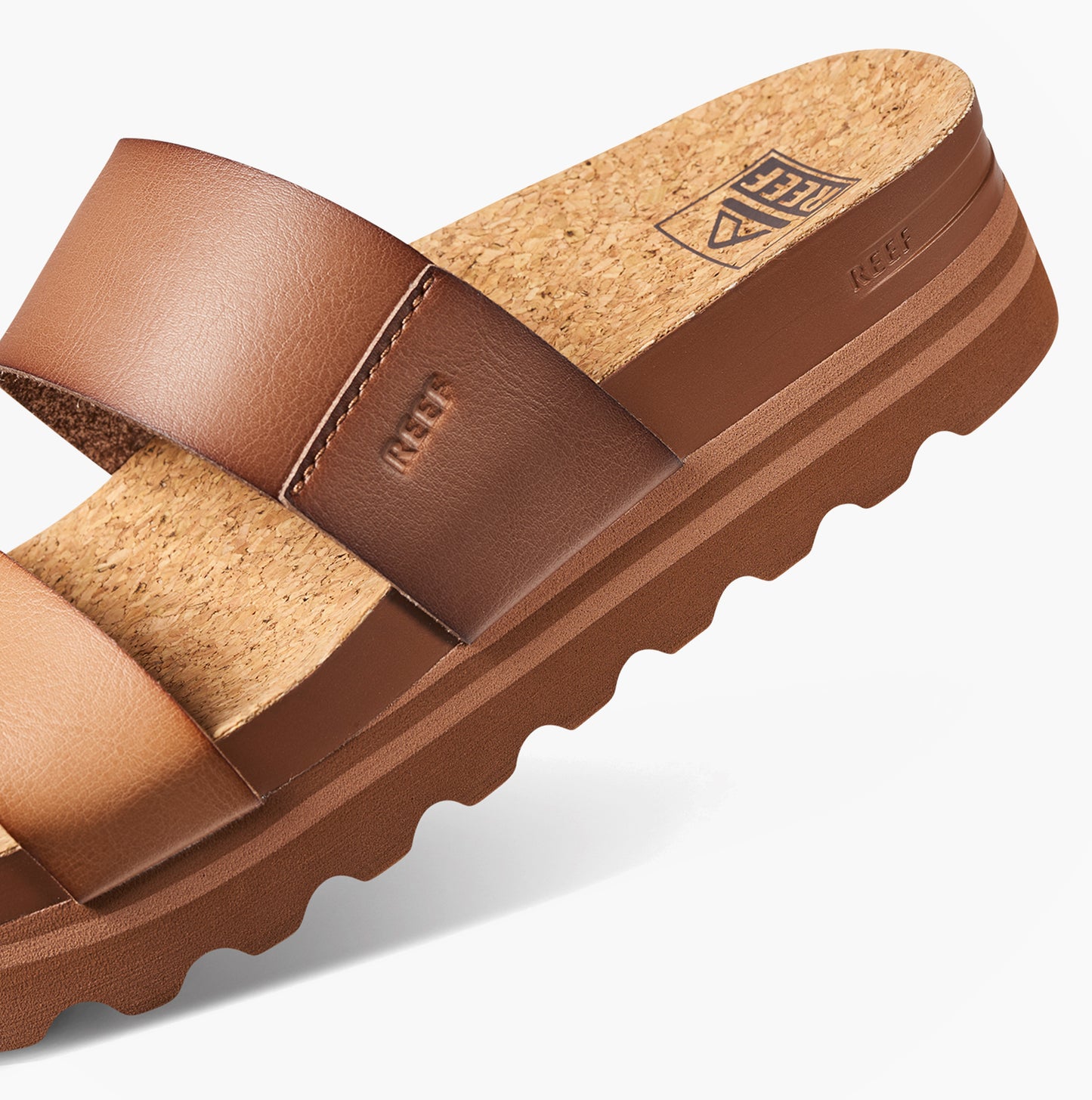 Reef CUSHION VISTA Womens Sliders Espresso Duo