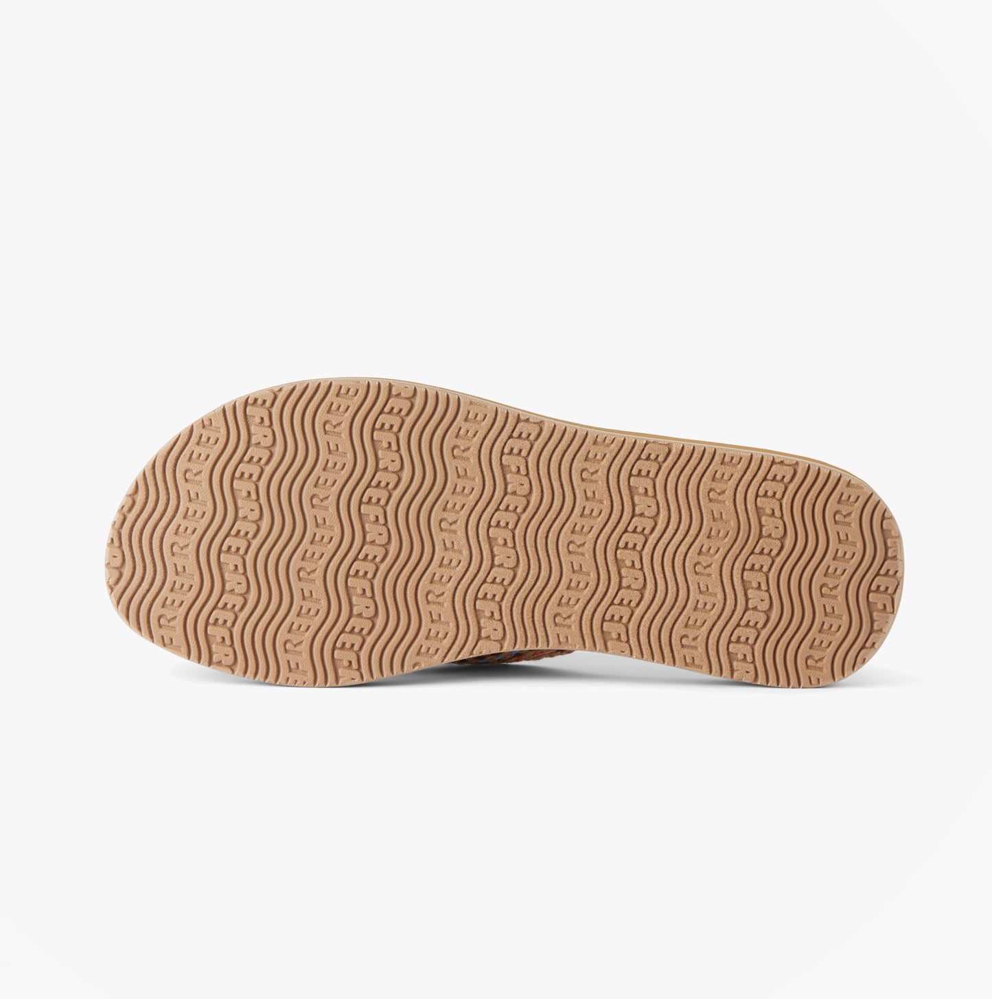 Reef BAJA ELANA Womens Toe-Post Sandals Brown/Pink