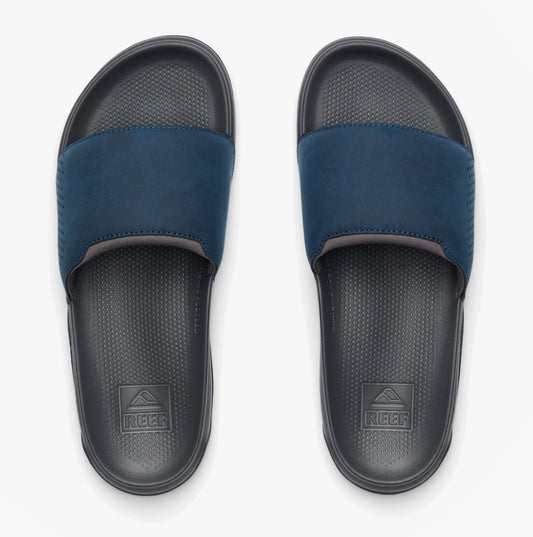Reef TAILSLIDE Mens Sliders Grey/Navy