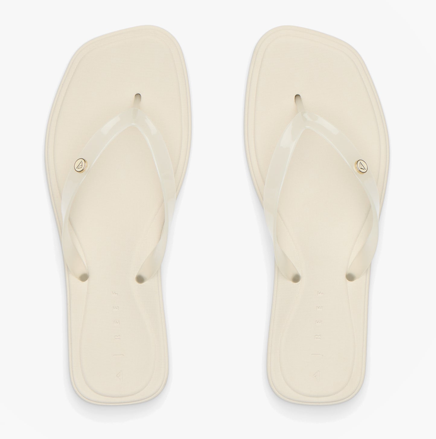 Reef SOLAYE Womens Toe-Post Sandals Clear