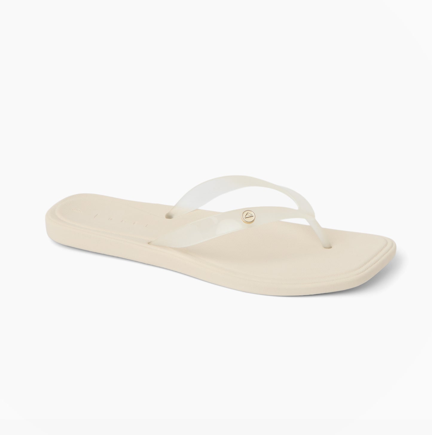 Reef SOLAYE Womens Toe-Post Sandals Clear