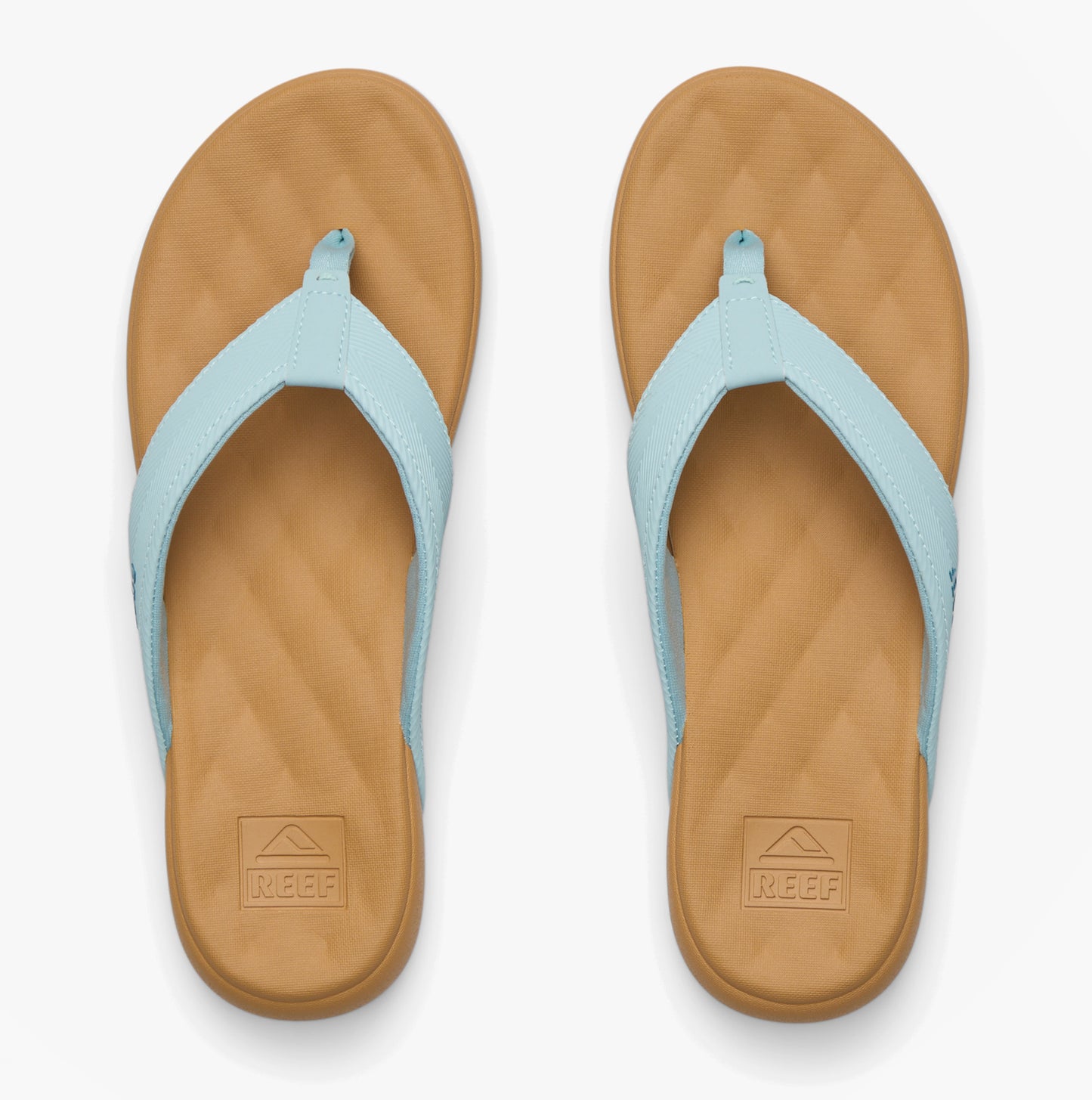 Reef CUSHION MELODY Womens Toe-Post Sandals Blue Haze/Doe