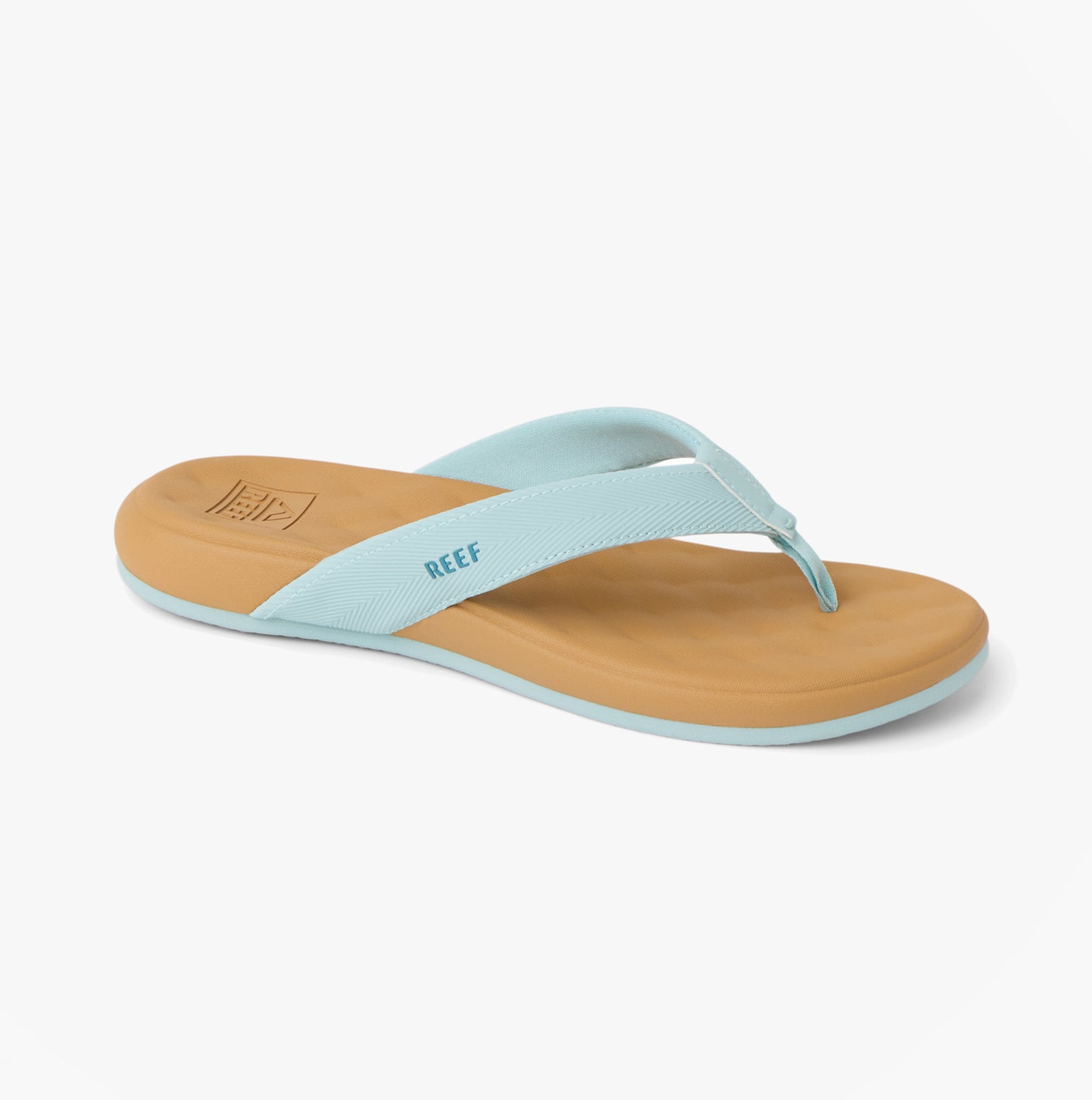 Reef CUSHION MELODY Womens Toe-Post Sandals Blue Haze/Doe