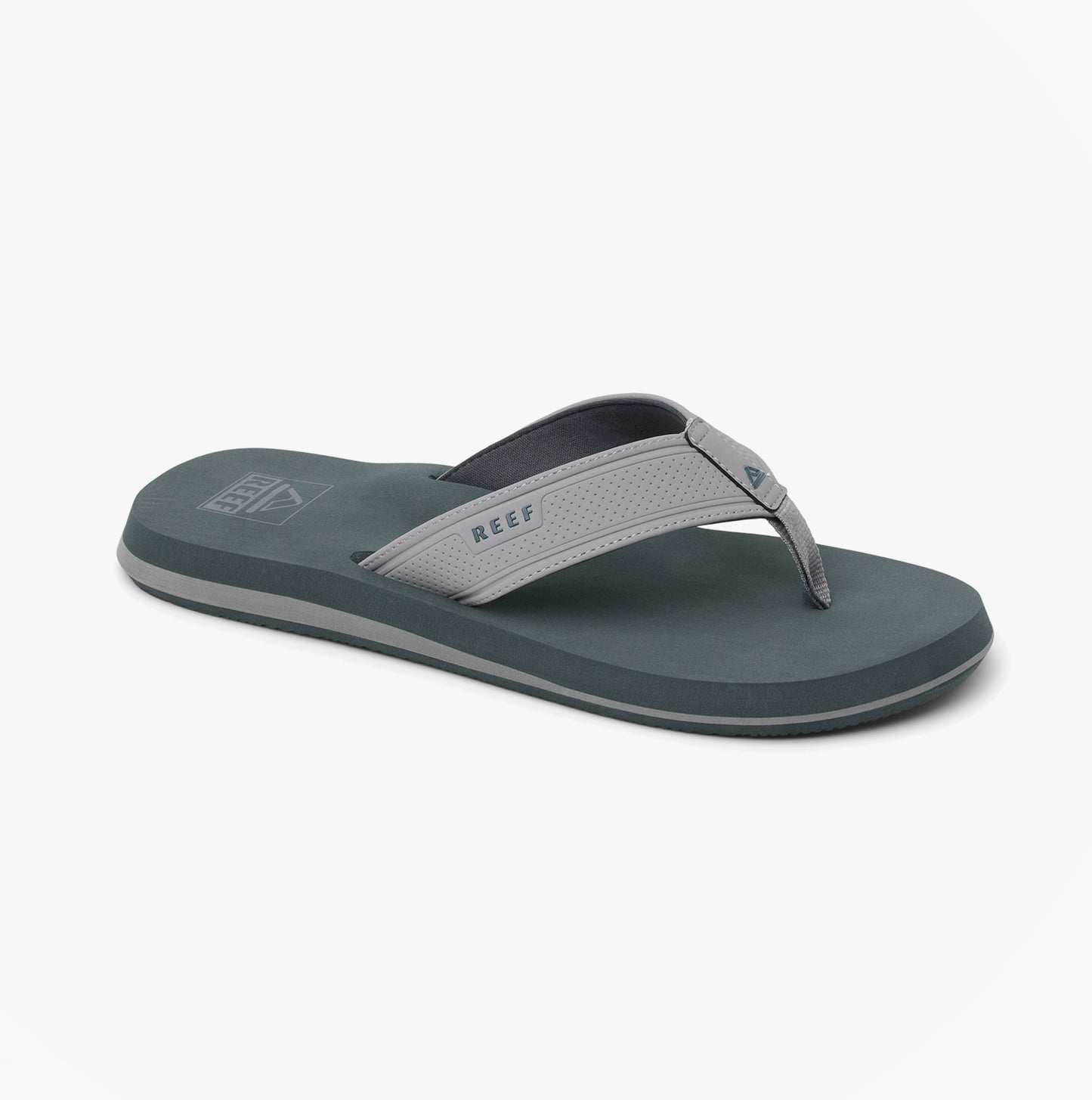Reef THE LAYBACK Mens Toe-Post Sandals Grey