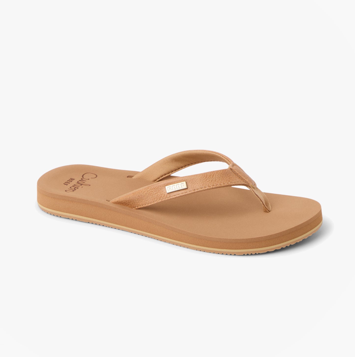 Reef BAJA SANDS Womens Toe-Post Sandals Almond